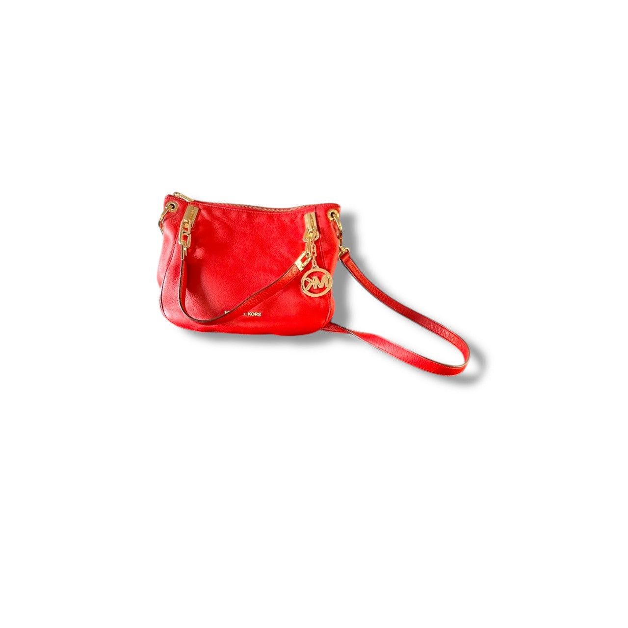 Michael Kors Michael Kors Red Leather Crossbody Bag Size ONE SIZE - 3 Thumbnail