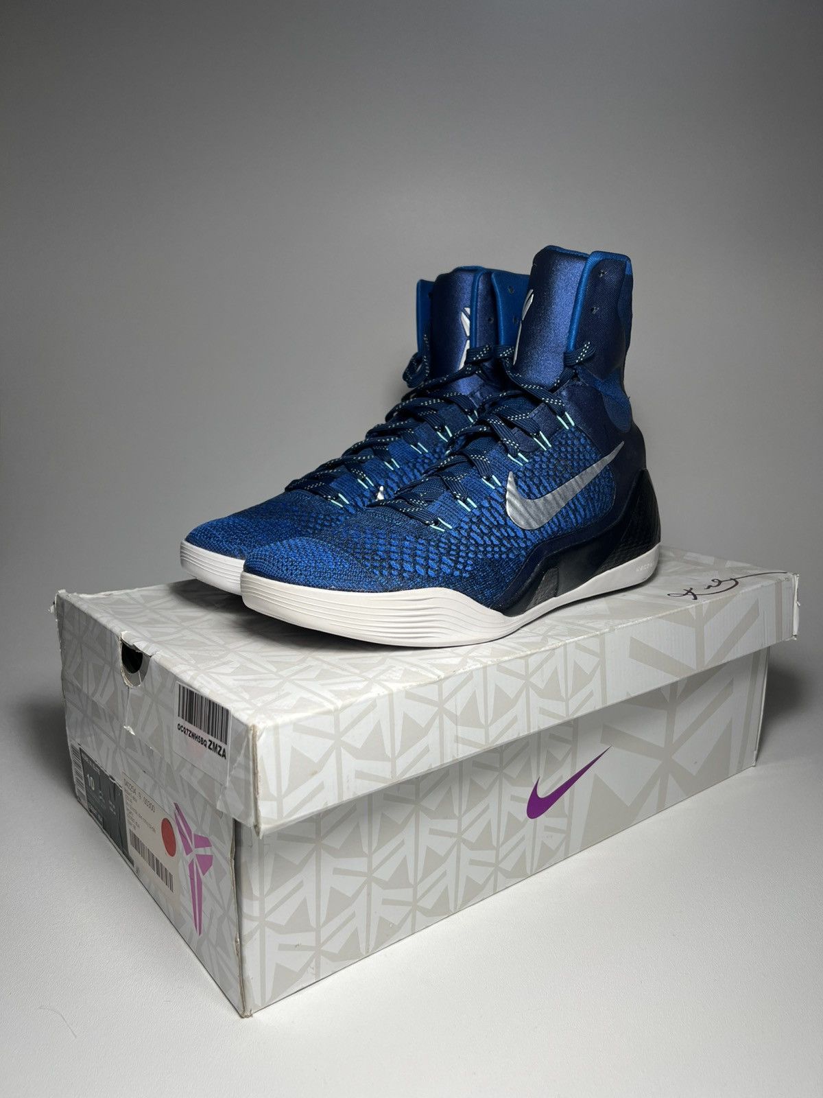 Nike Nike Kobe 9 Elite Brave Blue Size US 10 / EU 43 - 4 Thumbnail