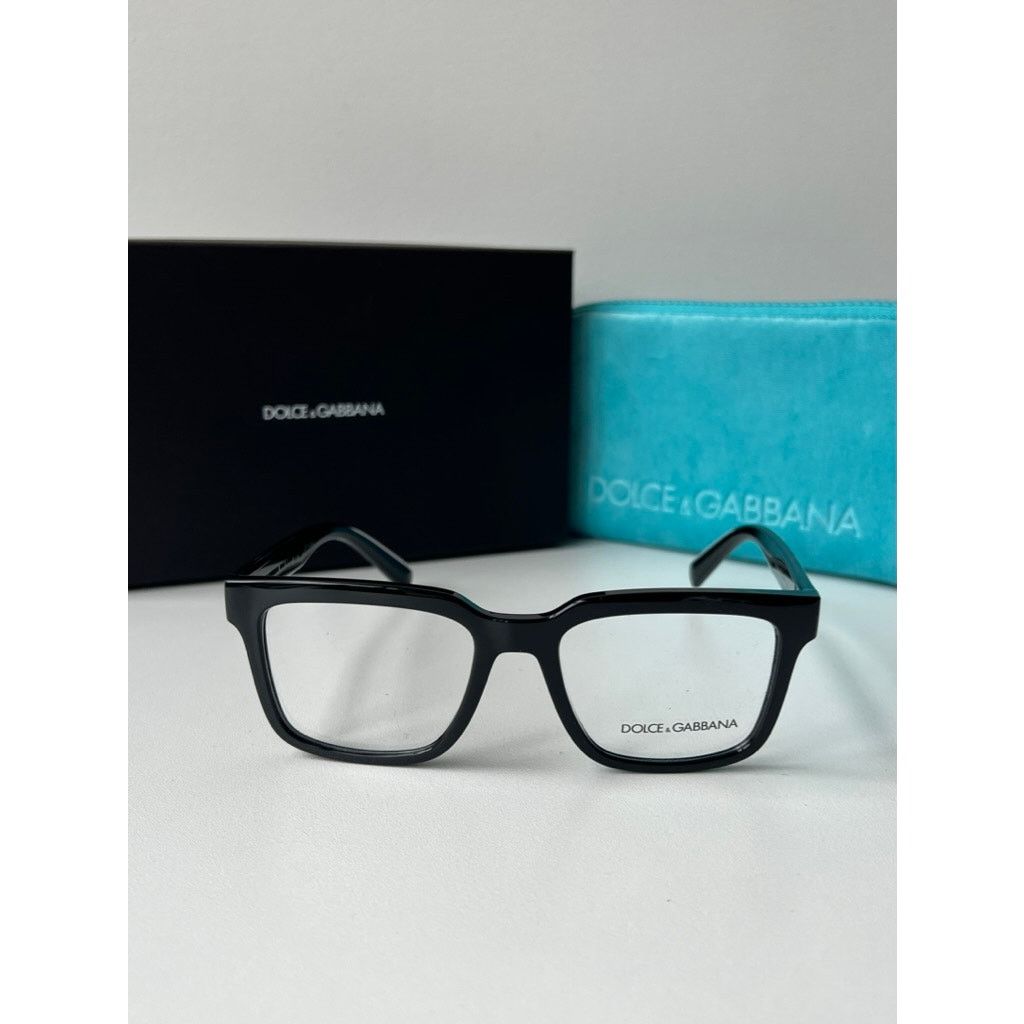 Dolce & Gabbana NEW Dolce Gabbana DG5101 Black Logo Eyeglasses Frames Size ONE SIZE - 4 Thumbnail