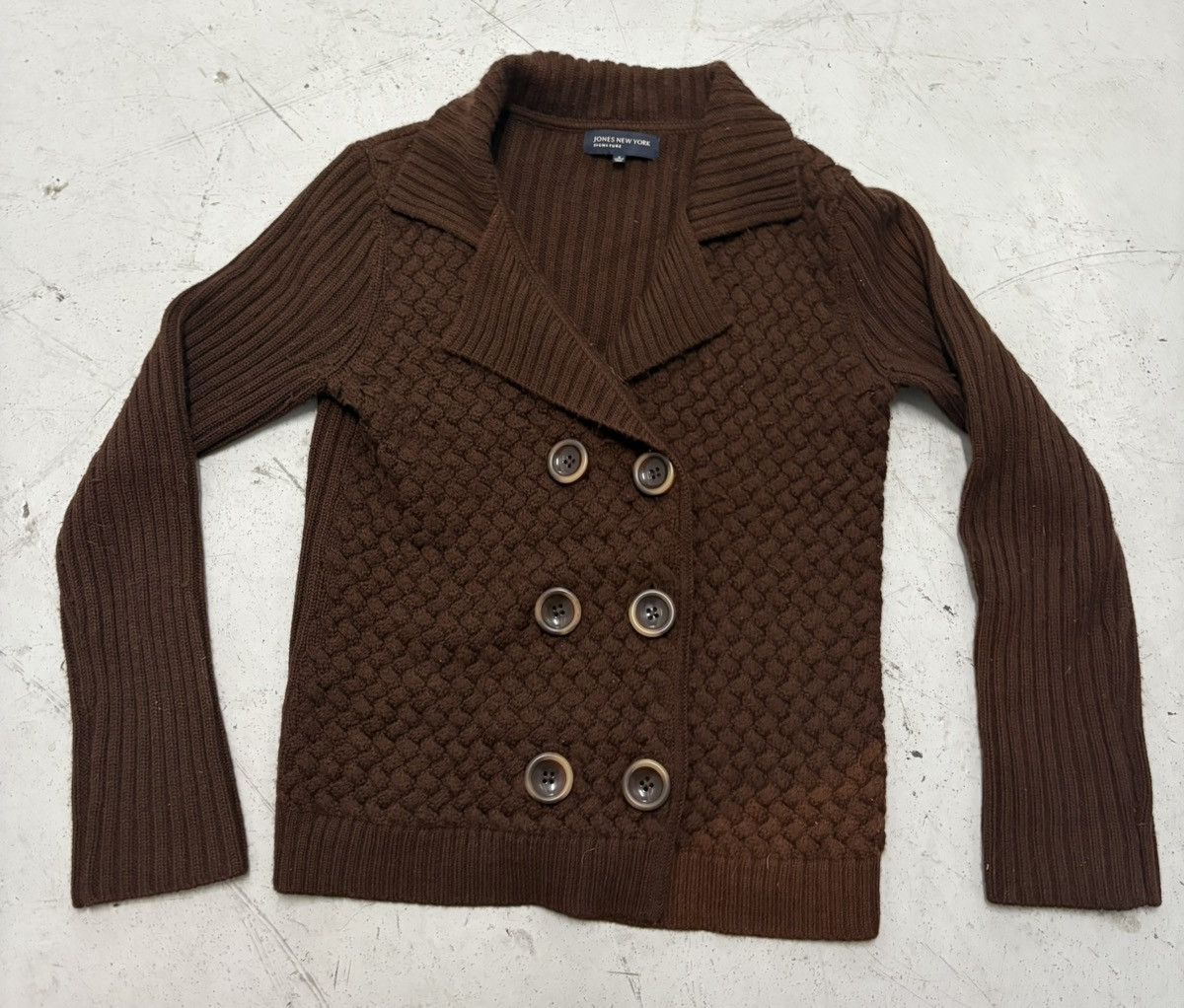 Jones New York Warm And Formal Ladies’ Cardigan In Rich Cinnamon Size S / US 4 / IT 40 - 1 Thumbnail