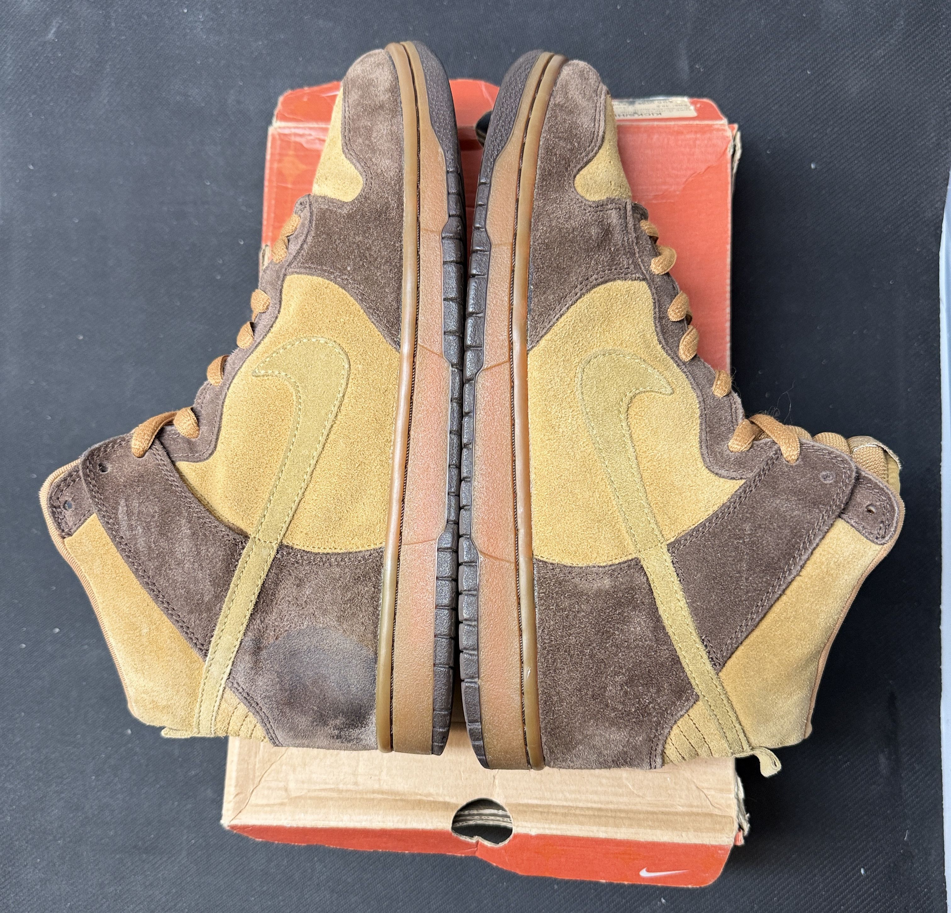Size 11.5 - 2003 Nike Dunk Pro SB High Maple- (305050-222)