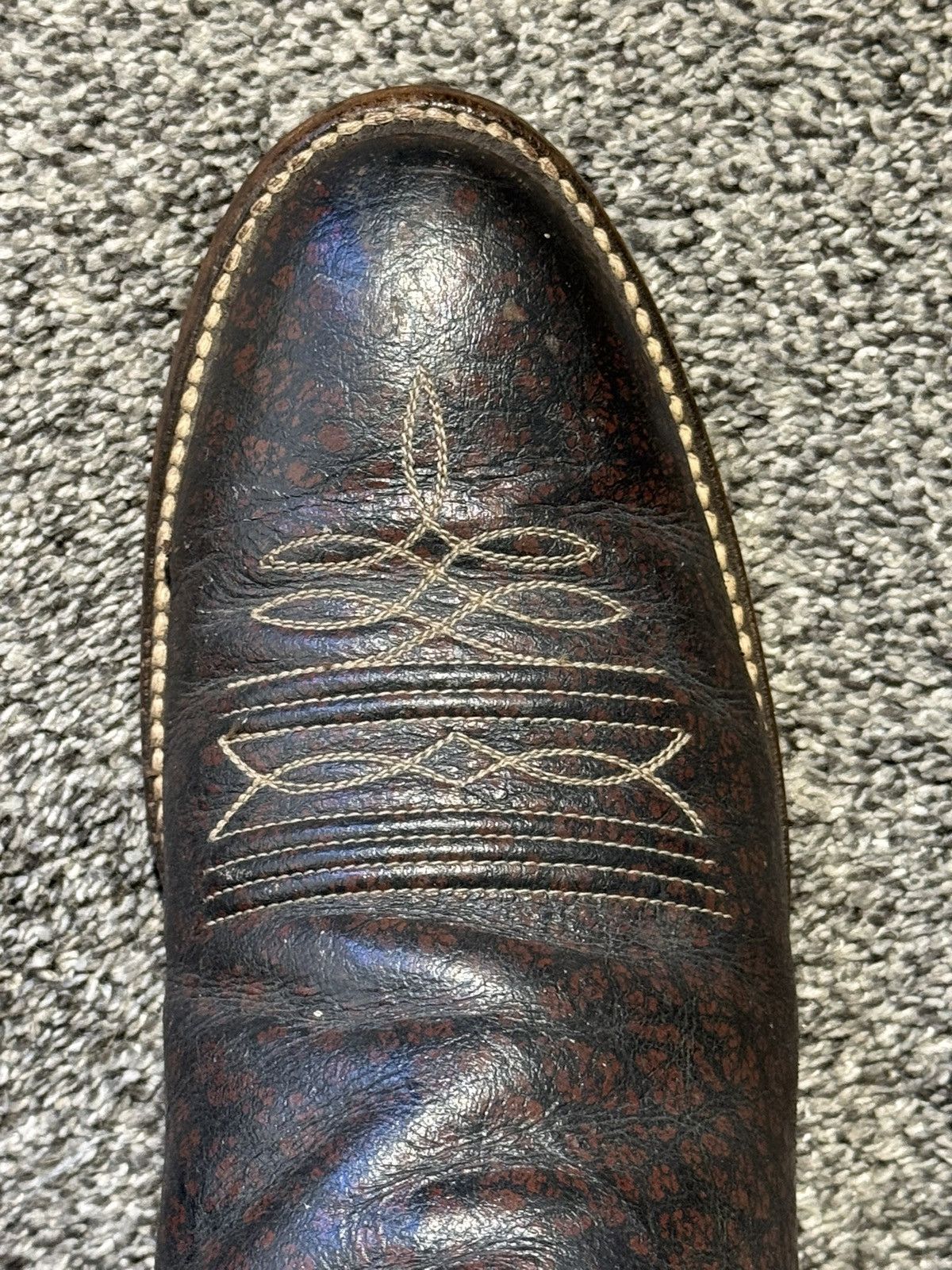 Other Men’s Hondo Exotic Cowboy Boots Size 11 A (Narrow) Caribou Size US 11 / EU 44 - 11 Thumbnail