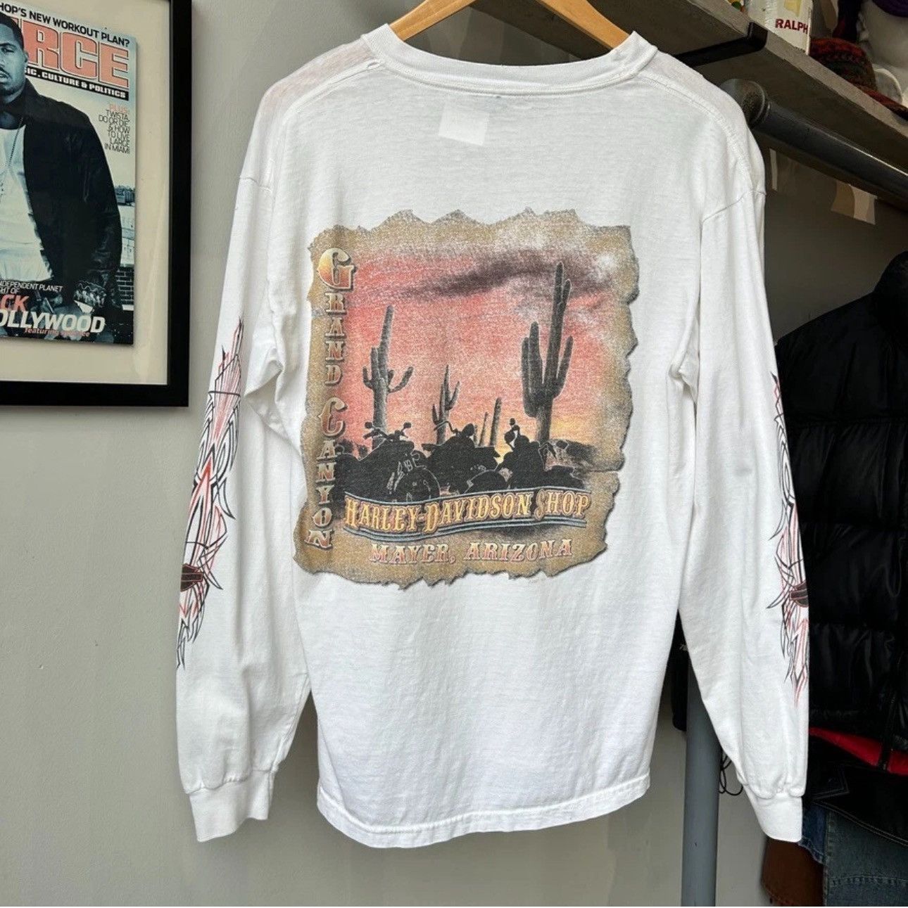Harley Davidson × Vintage long sleeve harley davidson Size US L / EU 52-54 / 3 - 5 Thumbnail