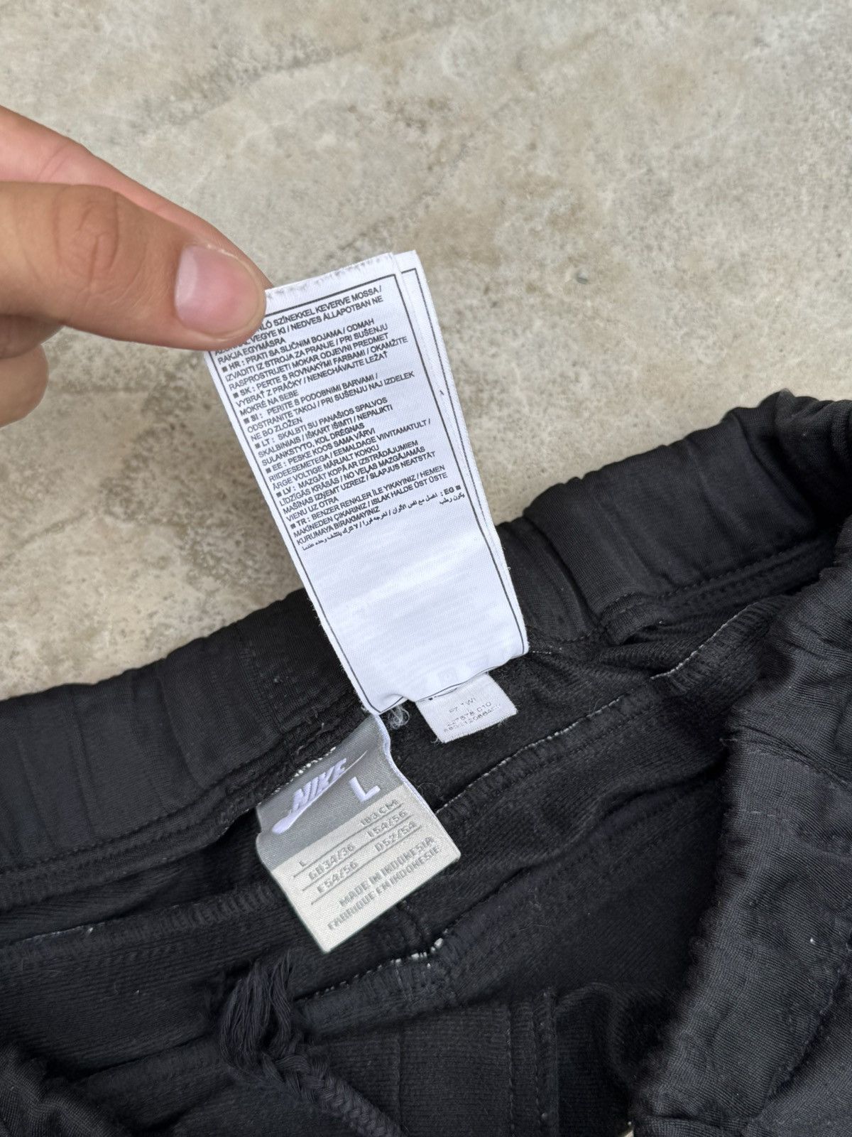Nike 🥷 VINTAGE NIKE TRACK PANTS BLACK Size US 34 / EU 50 - 16 Thumbnail