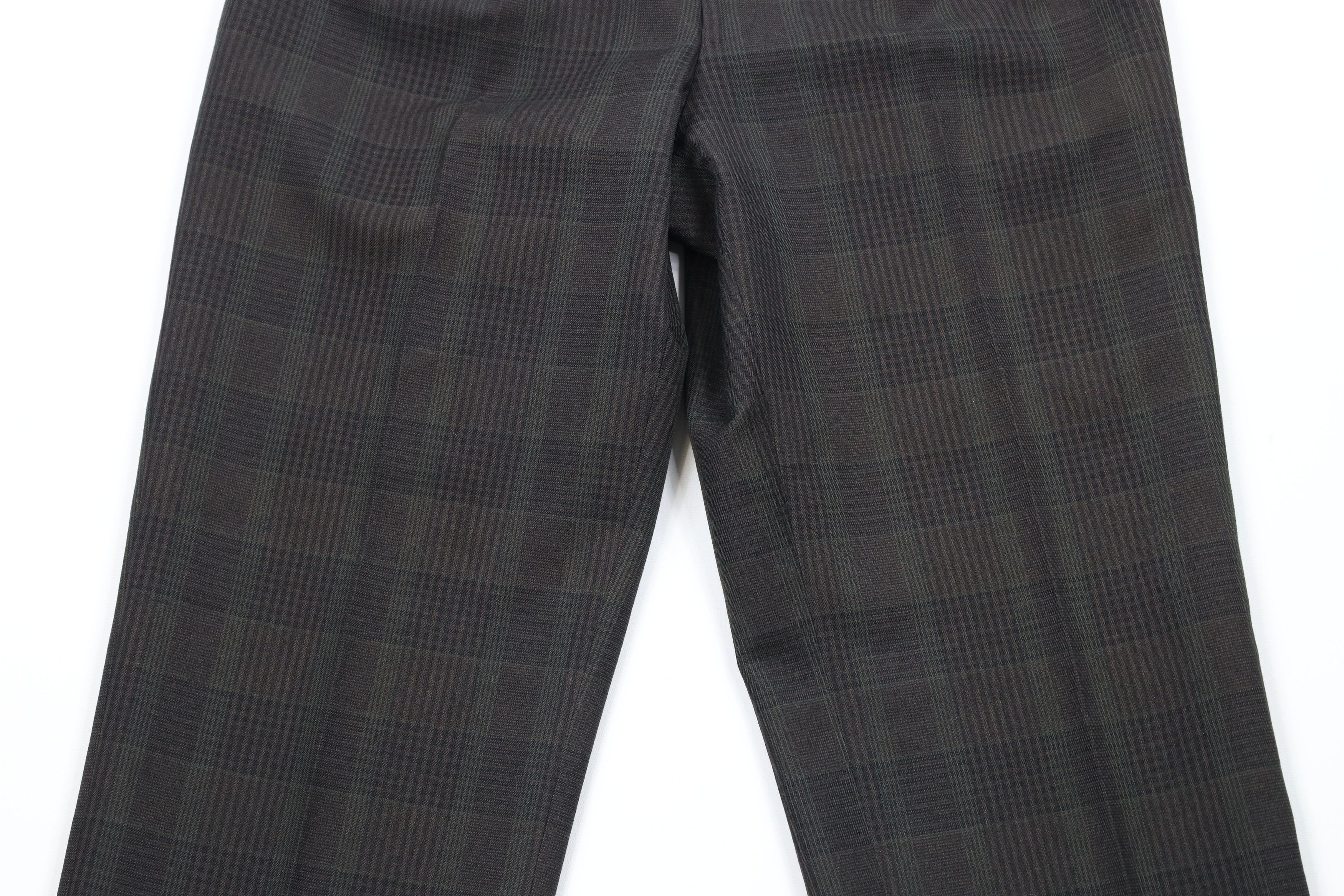 Vintage Vintage 90s Streetwear Cuffed Wide Leg Chino Pants Plaid Size US 32 / EU 48 - 3 Thumbnail