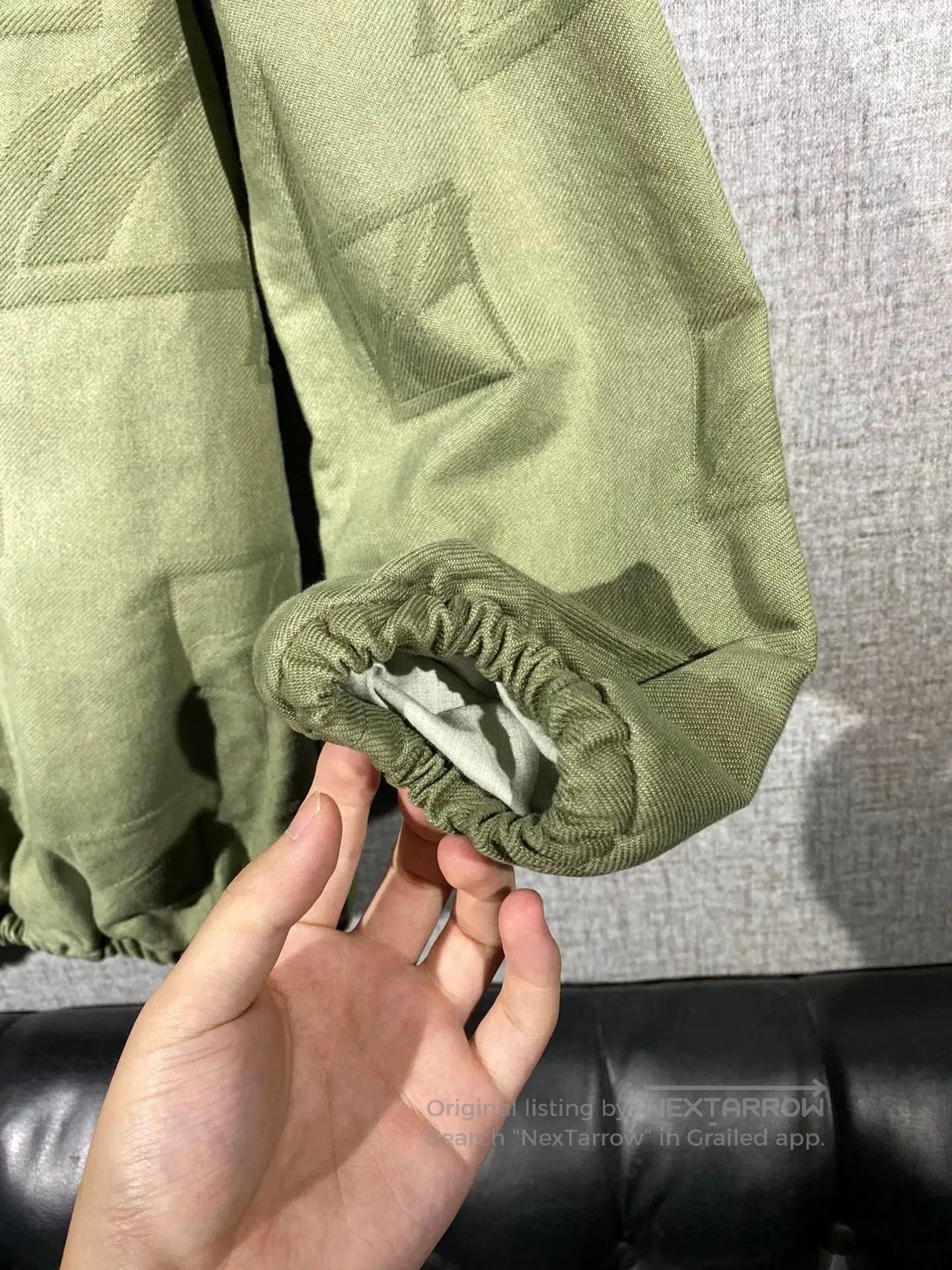 WE11DONE thick green sweatshirt with tags. Size US M / EU 48-50 / 2 - 3 Thumbnail