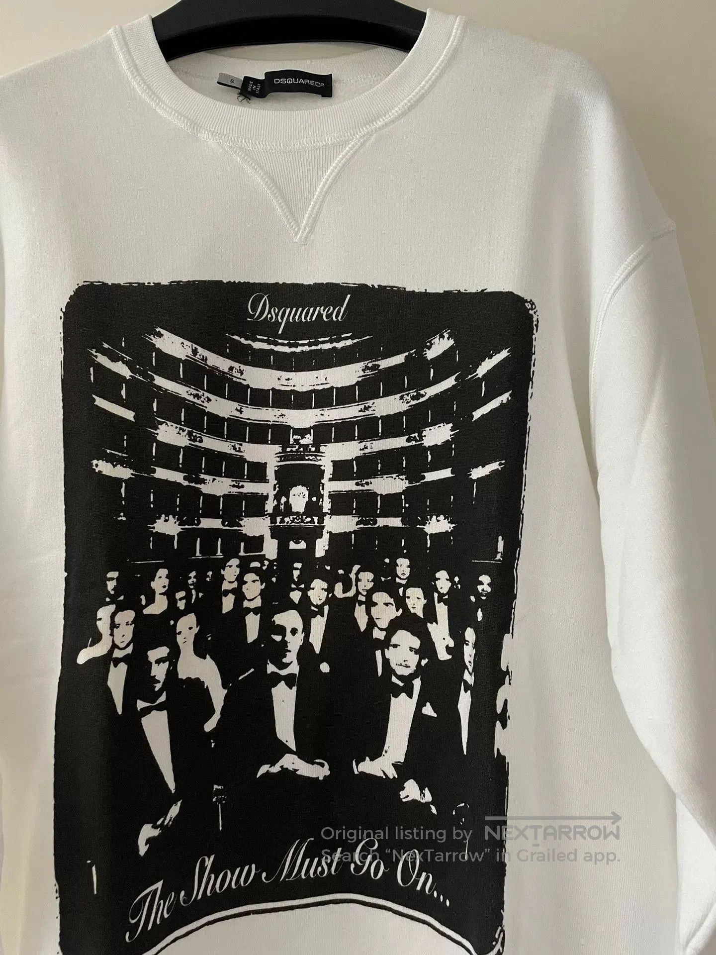 Dsquared2 Dsquared2 The Shining White Sweatshirt. Size US S / EU 44-46 / 1 - 2 Thumbnail
