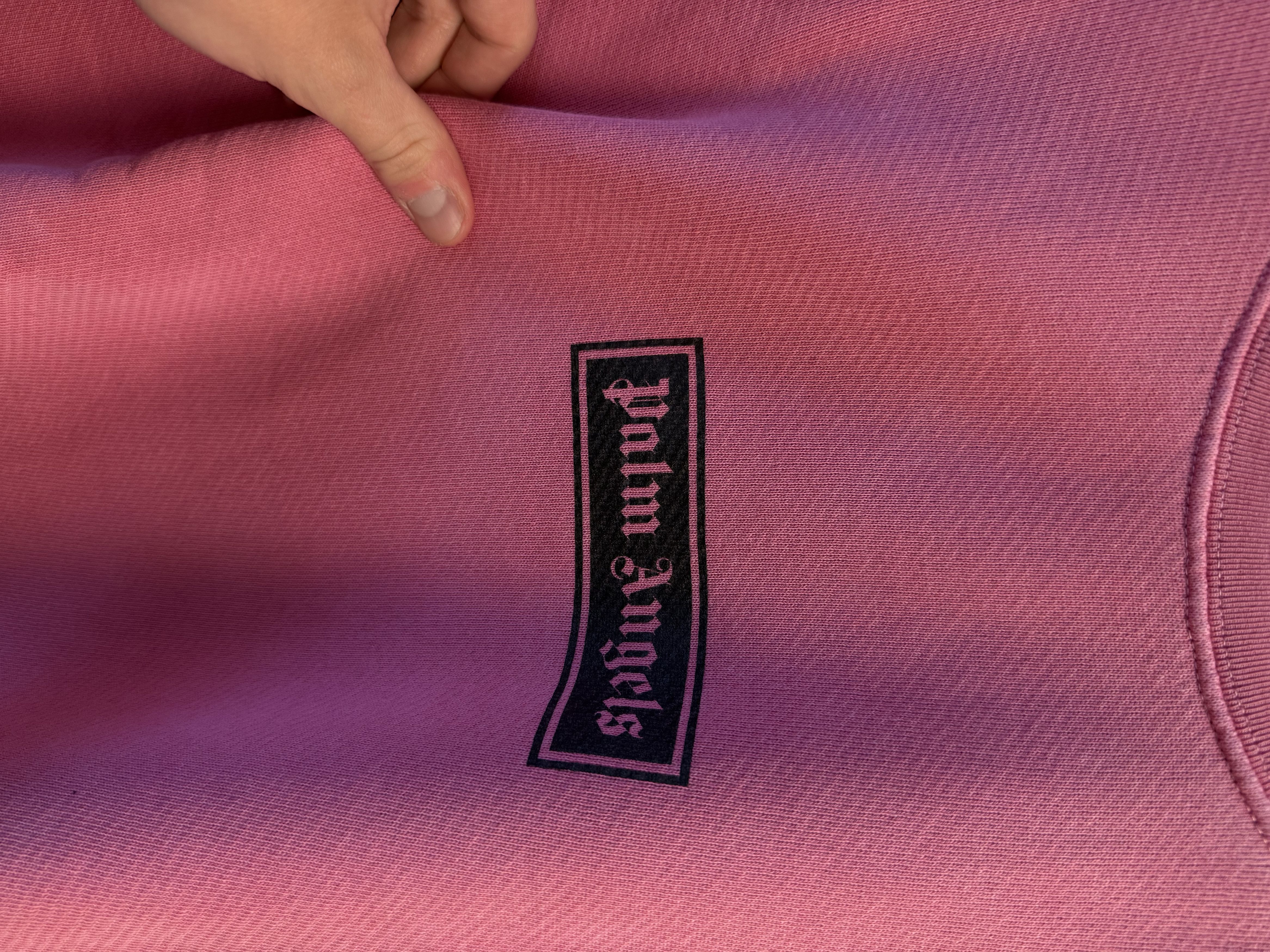 Palm Angels Palm Angels Logo-Print Sweatshirt Size US L / EU 52-54 / 3 - 2 Thumbnail
