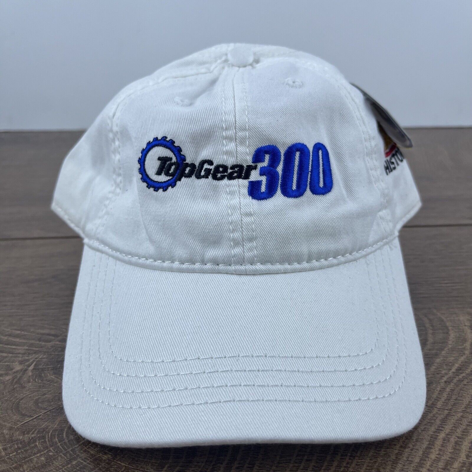 Other TopGear 300 Hat White Top Gear Cap Hat Adjustable Hat White Size ONE SIZE - 3 Thumbnail