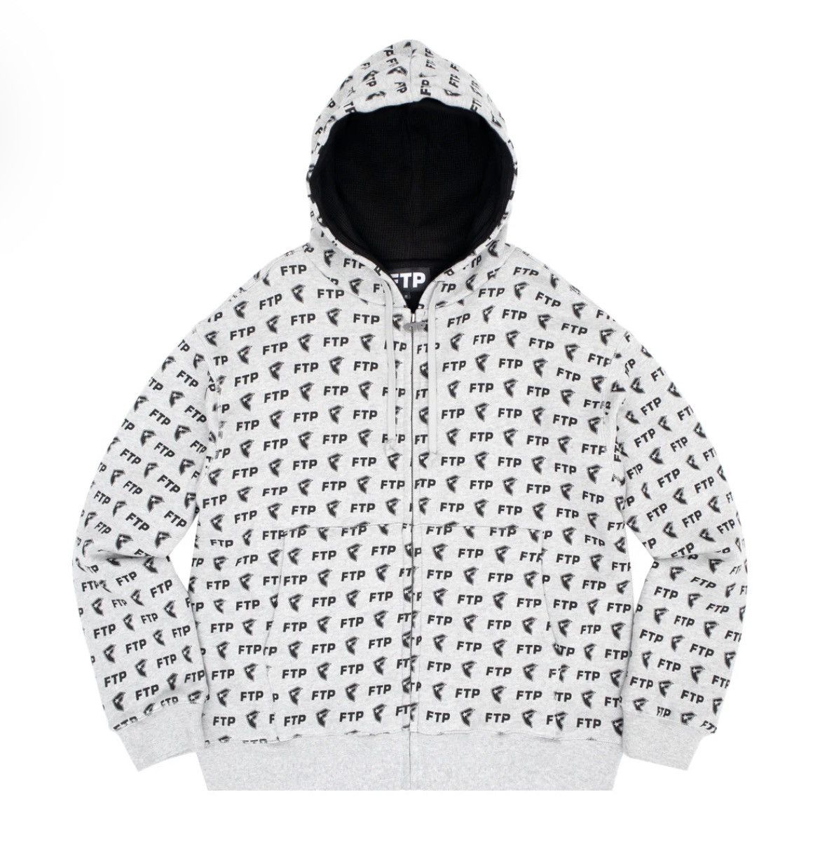 Famous Stars And Straps × Fuck The Population Ftp x famous stars and straps all over logo zip up hoodie Size US XL / EU 56 / 4 - 1 Preview