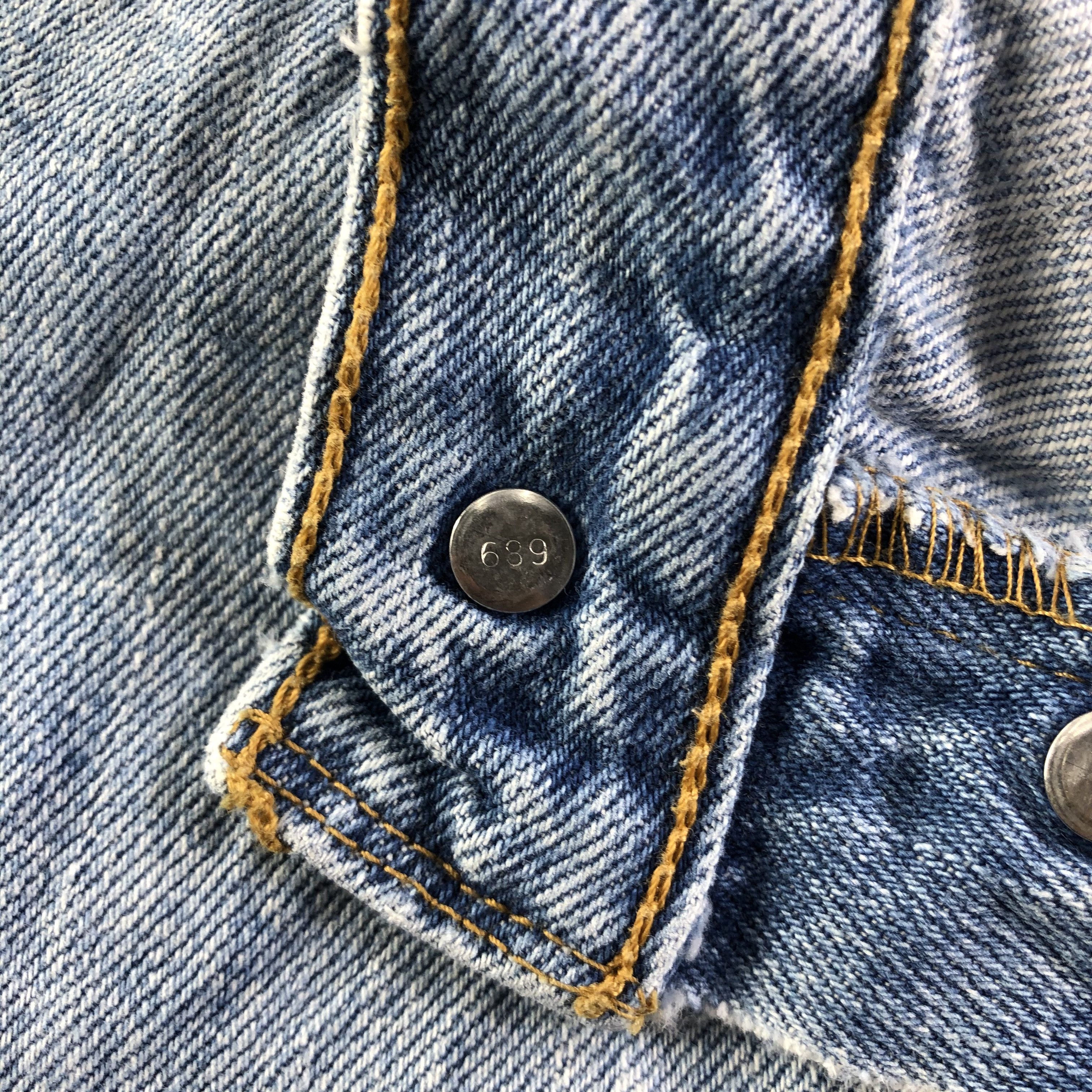 Levi's Vintage 90s Blue Wash Levis 501 Jeans-J4191 Size US 36 / EU 52 - 9 Thumbnail
