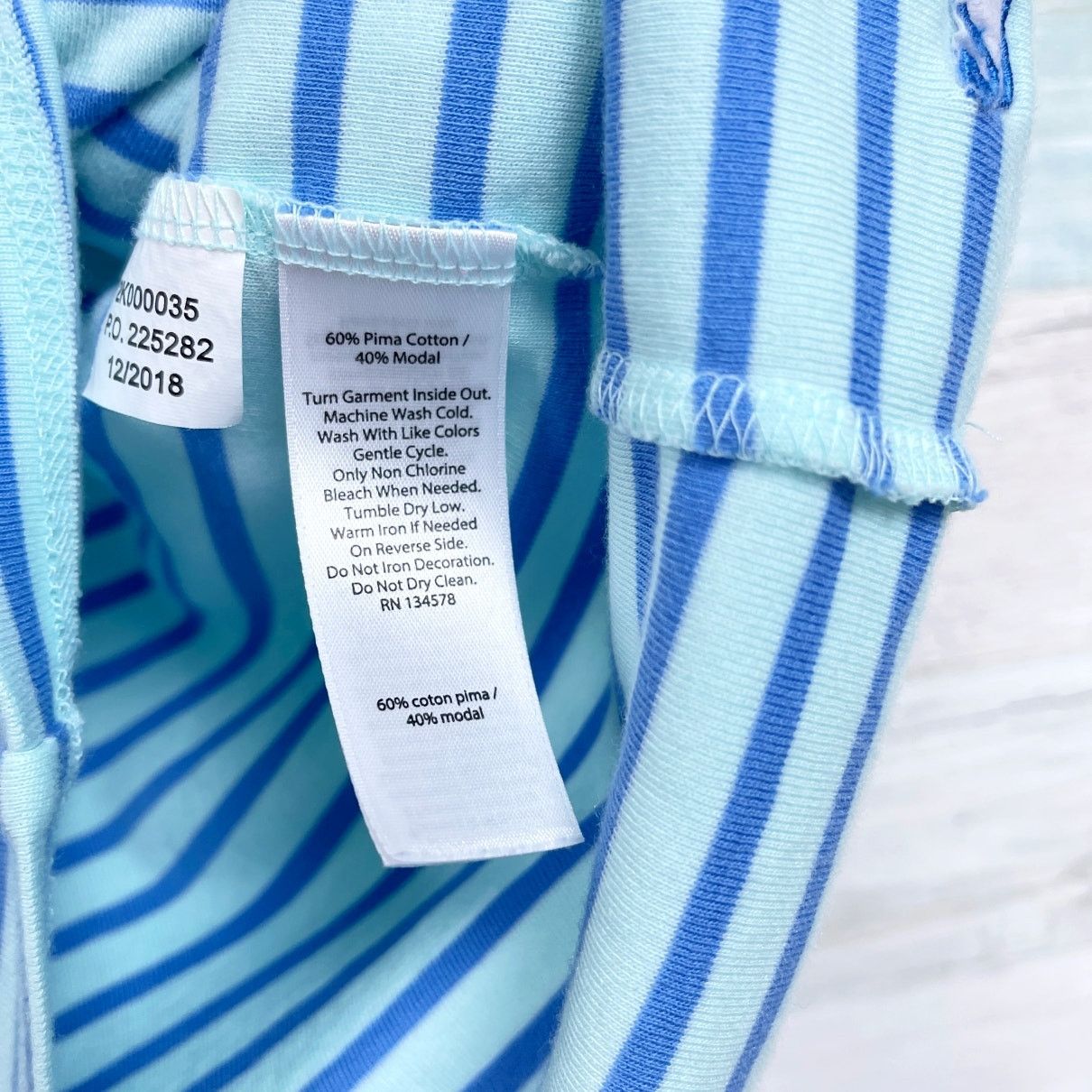 Vineyard Vines Vineyard Vines Striped Pima Cotton Tee Blue Womens Small Size S / US 4 / IT 40 - 6 Thumbnail