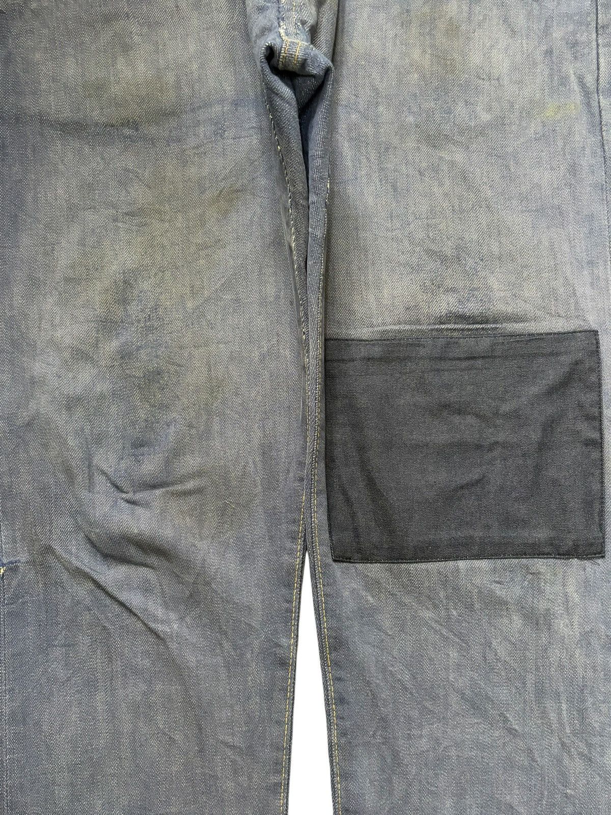 Edwin Vintage Japanese Edwin 503 Selvedge Patch Distress Jeans Size US 34 / EU 50 - 3 Thumbnail
