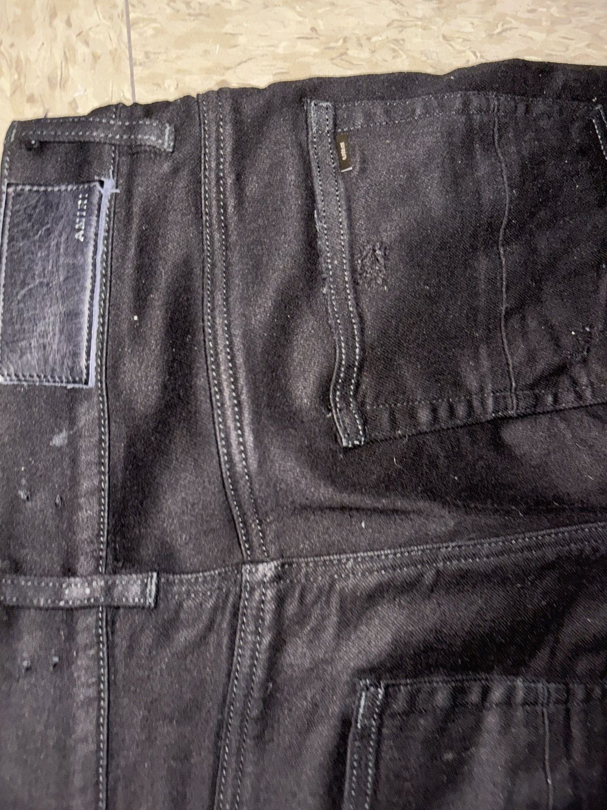 Amiri Amiri jeans mx1 black patch Size US 29 - 8 Thumbnail