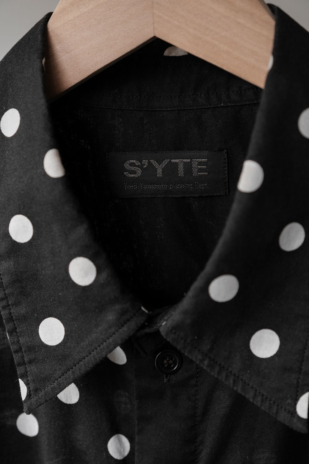 Yohji Yamamoto S’YTE Yohji Yamamoto Dot Stripe Pannel Long Shirt Size US L / EU 52-54 / 3 - 3 Thumbnail