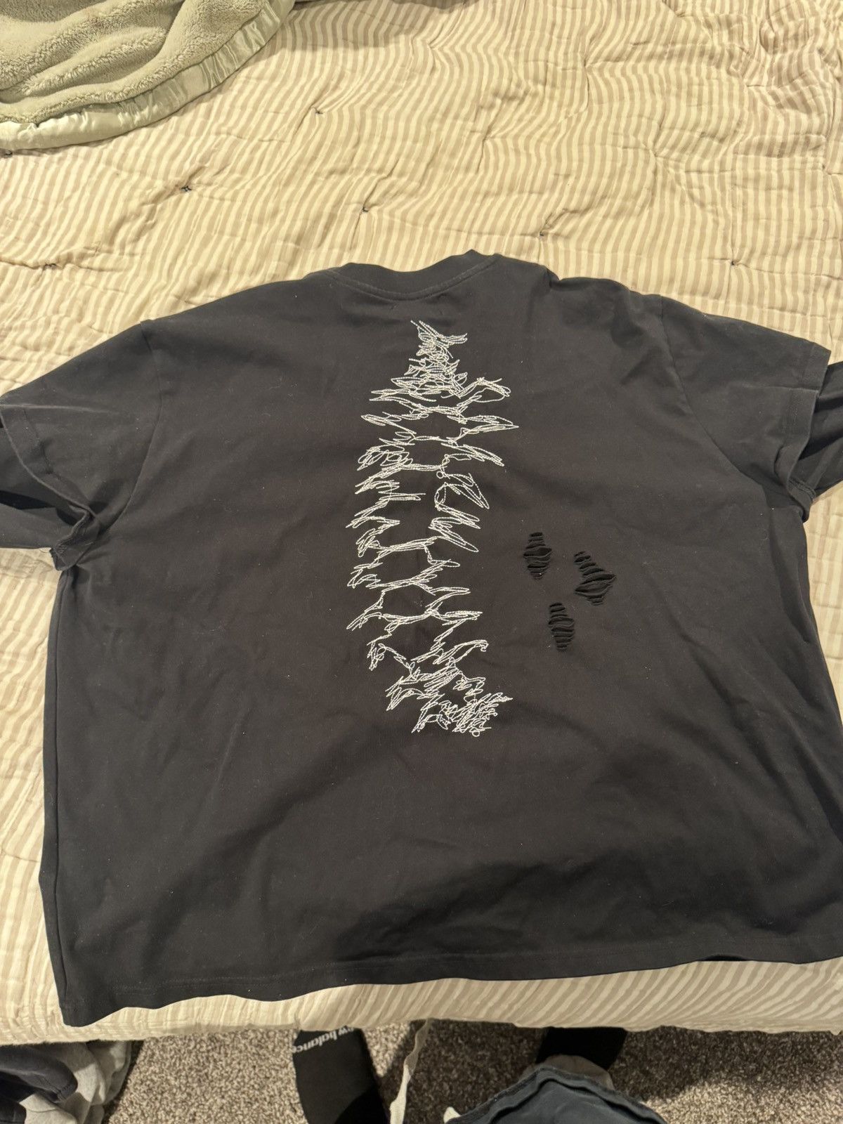 Goth Money Ghoul Centipede Long Sleeve Size US XL / EU 56 / 4 - 2 Thumbnail