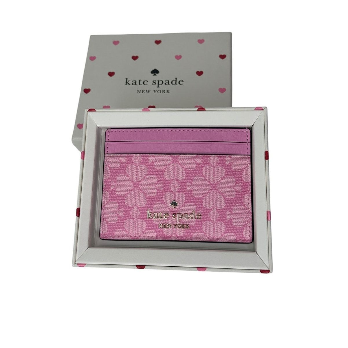 Kate Spade Kate Spade Boxed Spade Flower Small Slim Card Holder Size ONE SIZE - 1 Thumbnail
