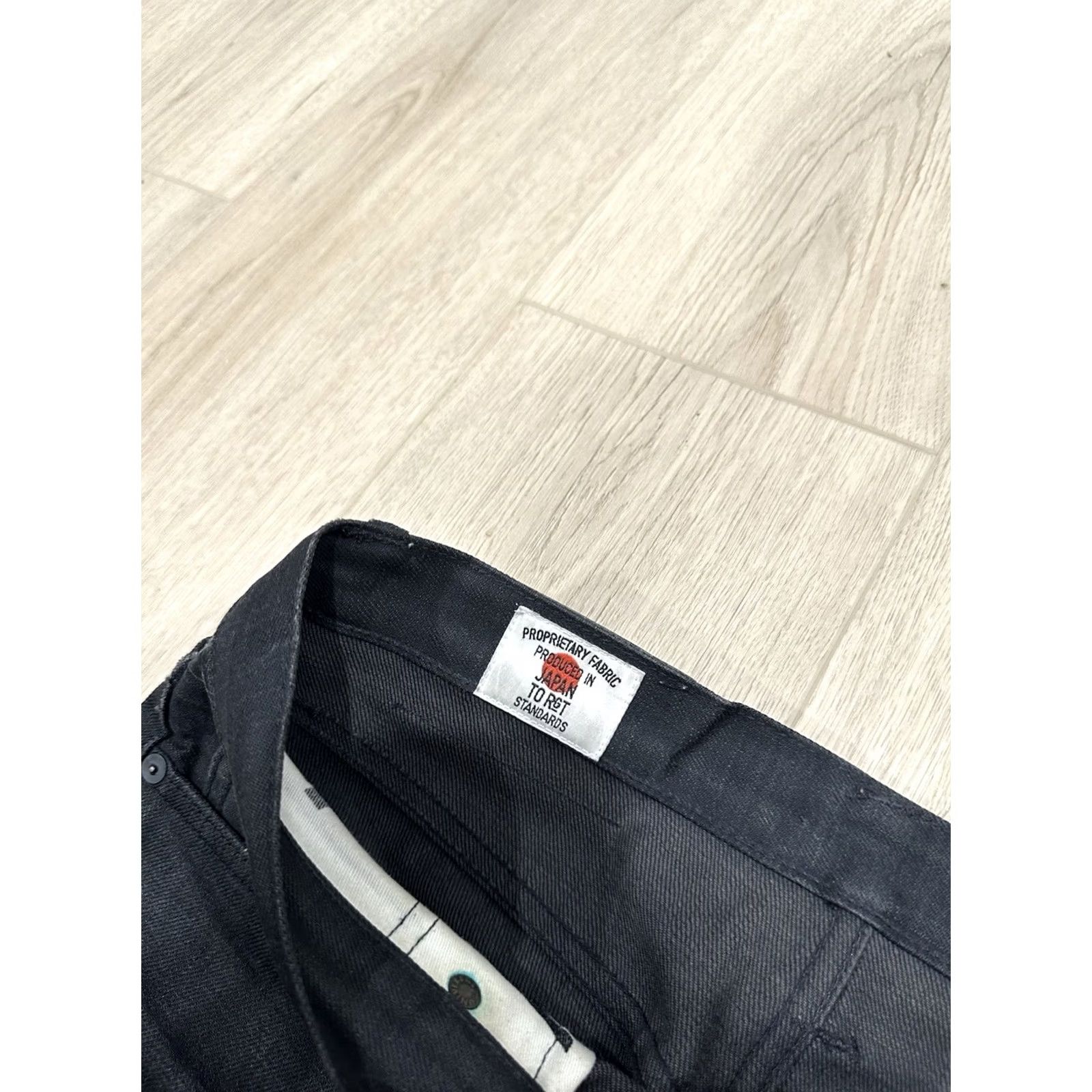 Rogue Territory Rogue Territory Jeans Relax Tapered 31x31 Black Cotton Denim 5-Pocket Mens Regular Rise Mid Flaws Vintage No N/A Size US 31 - 6 Thumbnail