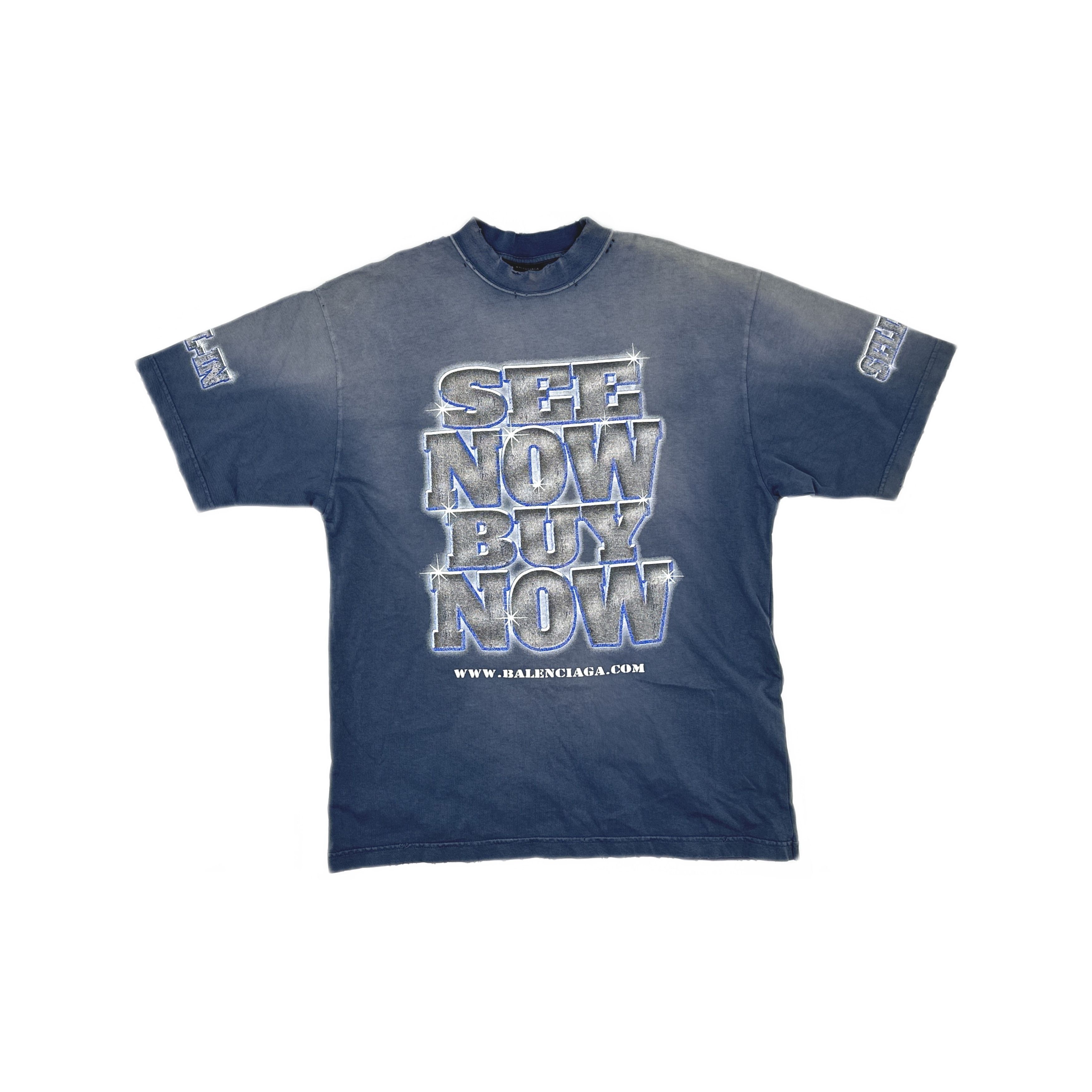 Balenciaga New Balenciaga See Now Buy Now T-Shirt Summer24 | Grailed