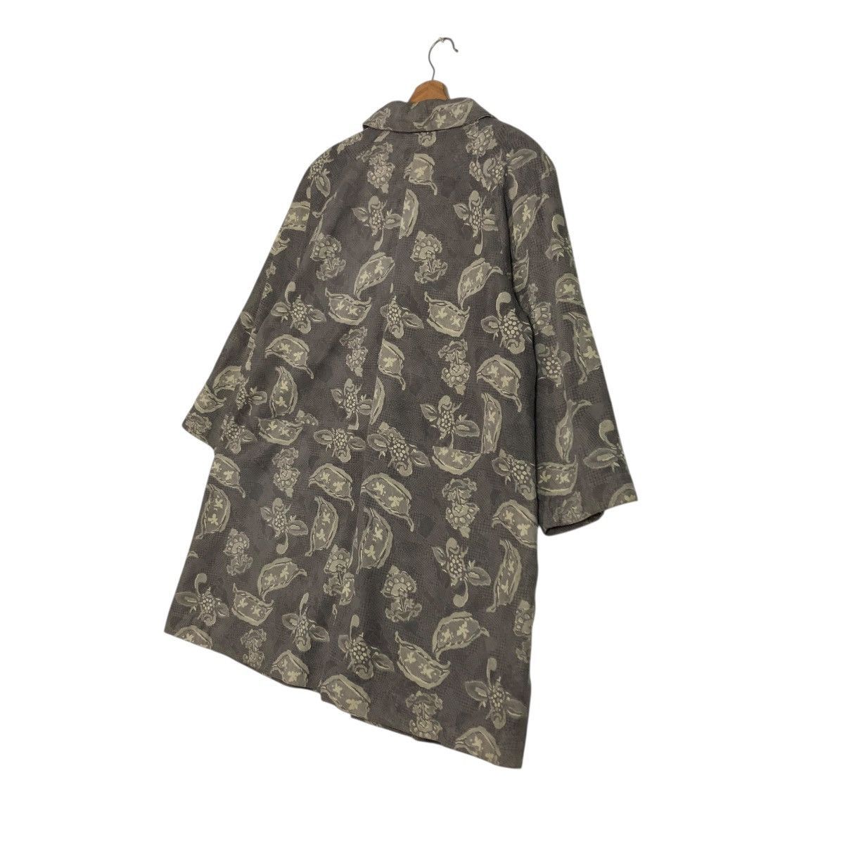 Japanese Brand 🔥VINTAGE LONG JACKET OVERPRINT YUKI BELLE ISSEY MIYAKE Size M / US 6-8 / IT 42-44 - 13 Thumbnail