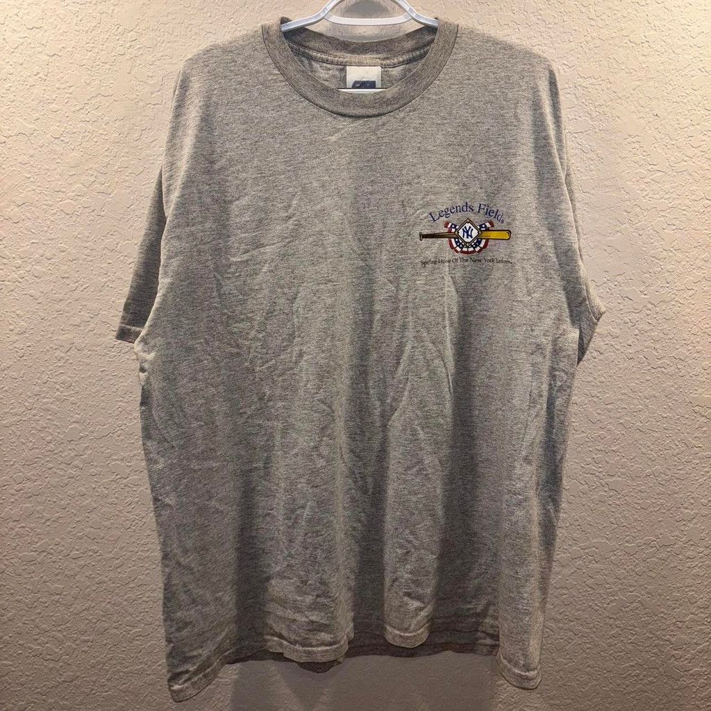 Lee Grey & blue Y2K New York Yankees Legends Field T-shirt Size US XL / EU 56 / 4 - 2 Thumbnail