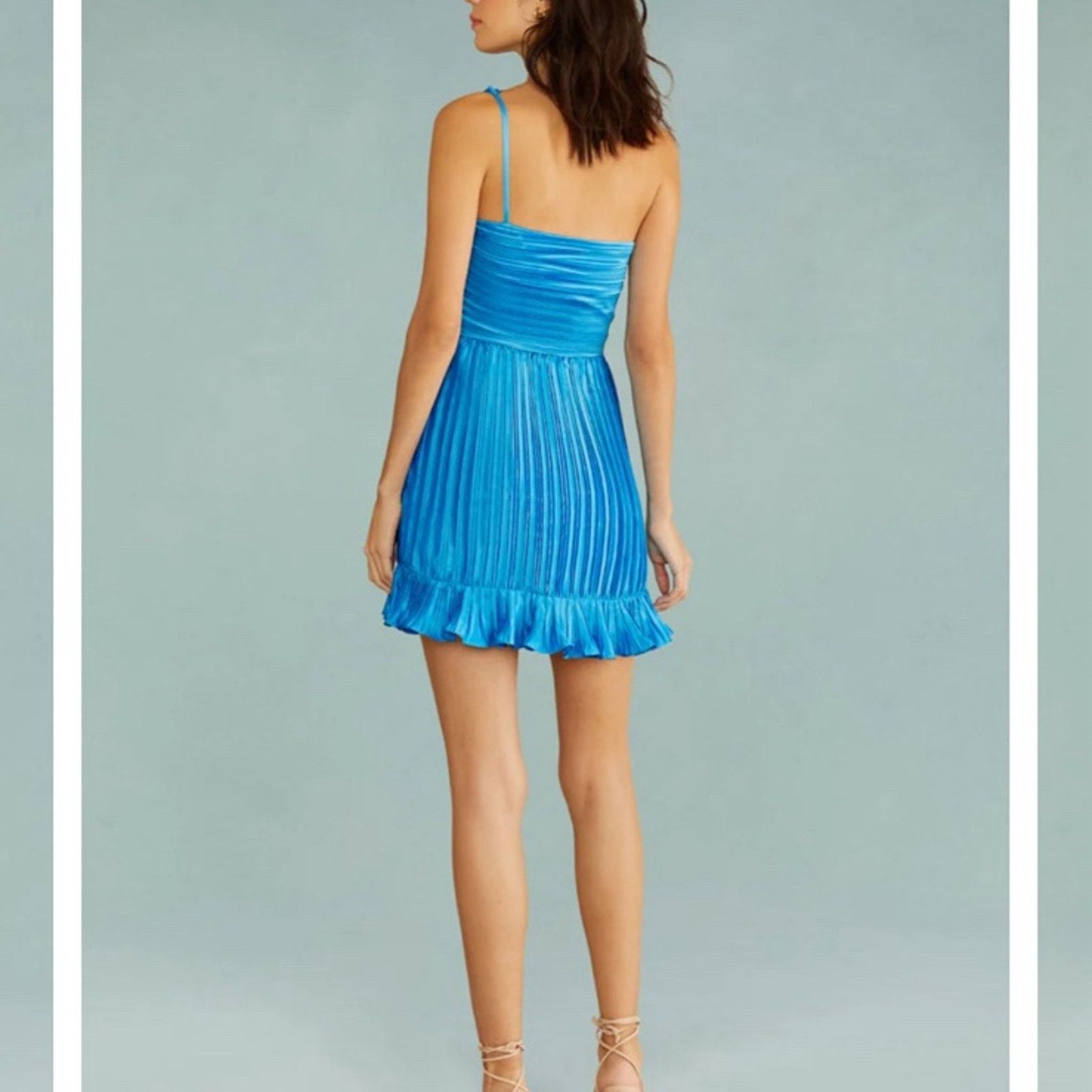 Amur Amur one shoulder ruffle minidress 8 Size M / US 6-8 / IT 42-44 - 2 Thumbnail