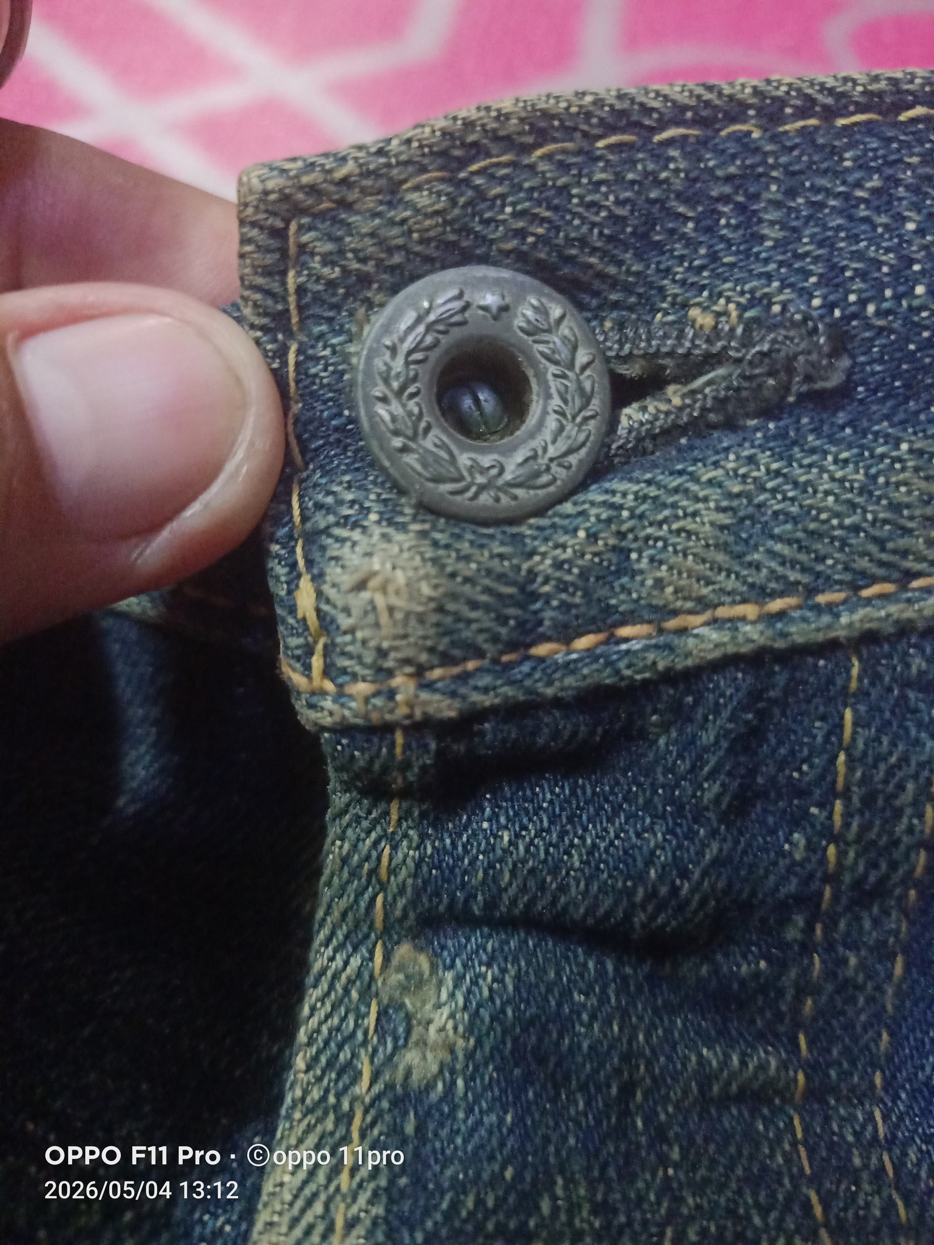 Oni Oni Denim 14oz Pure Blue Distressdenim Redselved Size US 30 / EU 46 - 19 Thumbnail