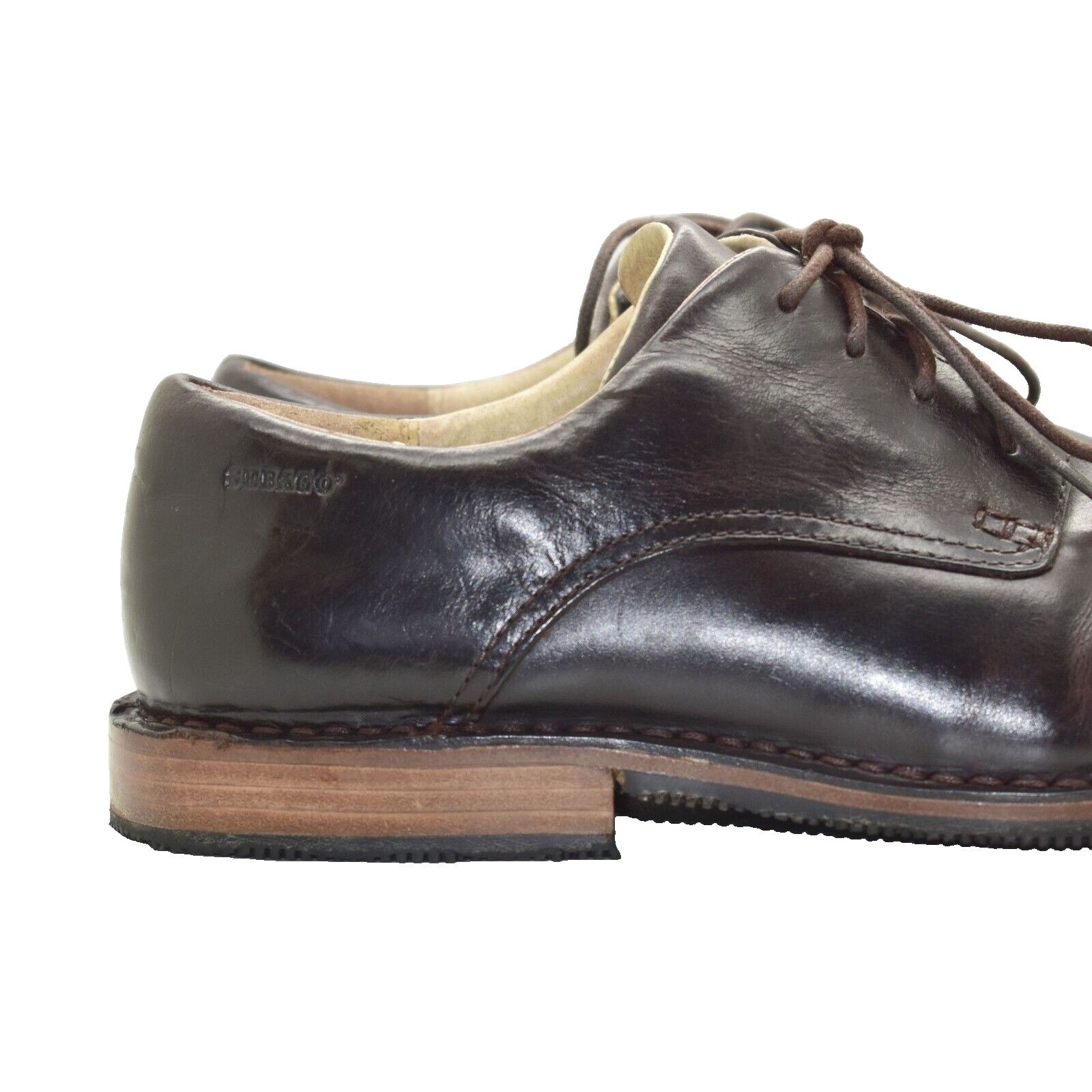 Sebago SEBAGO Salem Mahogany Leather Oxford Shoes B19709 Size 10 D Size US 10 / EU 43 - 3 Thumbnail