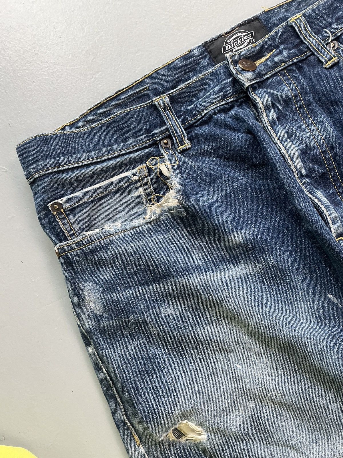 Dickies Vintage dickies distressed denim Size US 36 / EU 52 - 6 Thumbnail