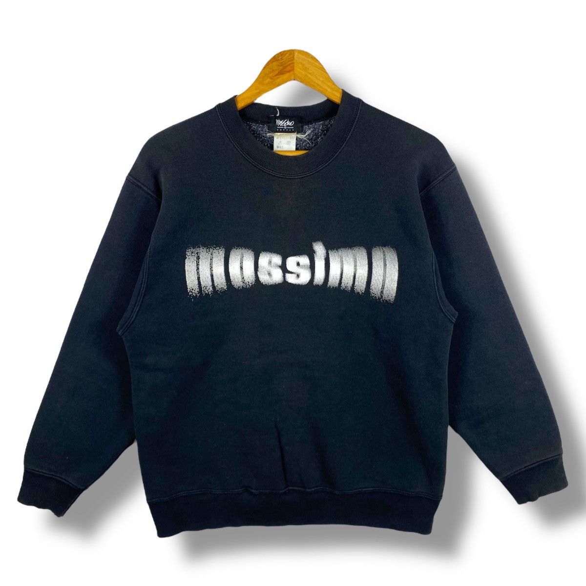 Mossimo Vintage 90's MOSSIMO Motion Blur Distressed Crewneck Size US M / EU 48-50 / 2 - 1 Thumbnail