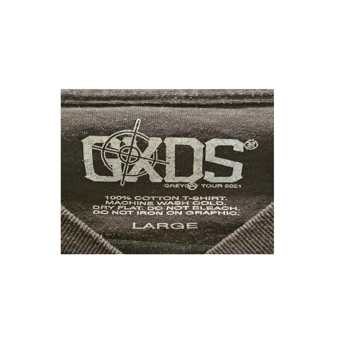 G59 Records Grey GXDS Short Sleeve T-Shirt Size L Size US L / EU 52-54 / 3 - 2 Thumbnail