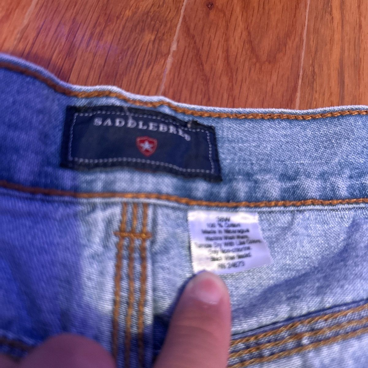 Saddlebred SADDLEBRED JORTS NEAR NEW SIZE 38 FITS LIKE 36 Size US 36 / EU 52 - 3 Thumbnail