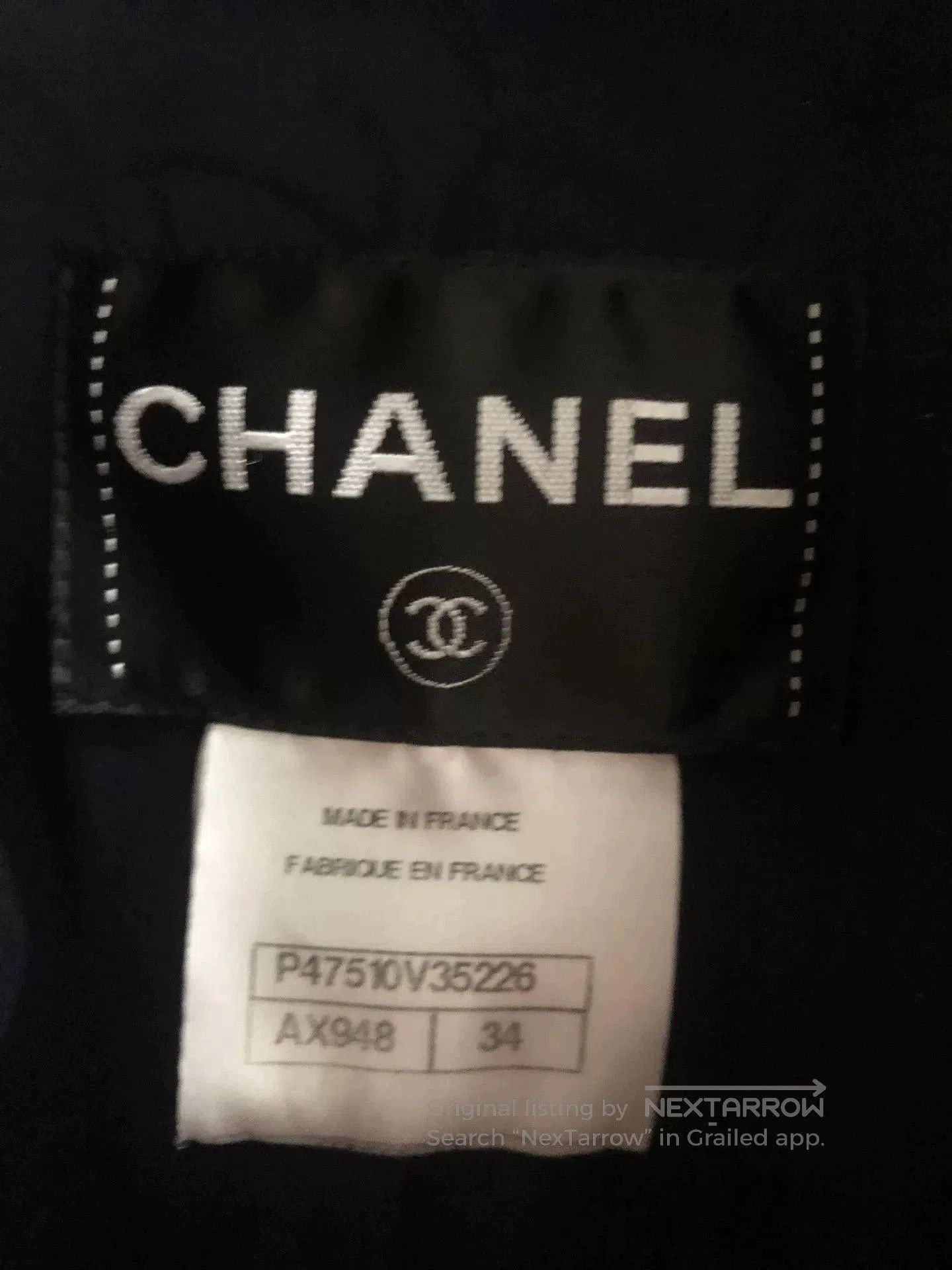 Chanel Chanel Dark Blue Casual Jacket. Size S / US 4 / IT 40 - 7 Thumbnail