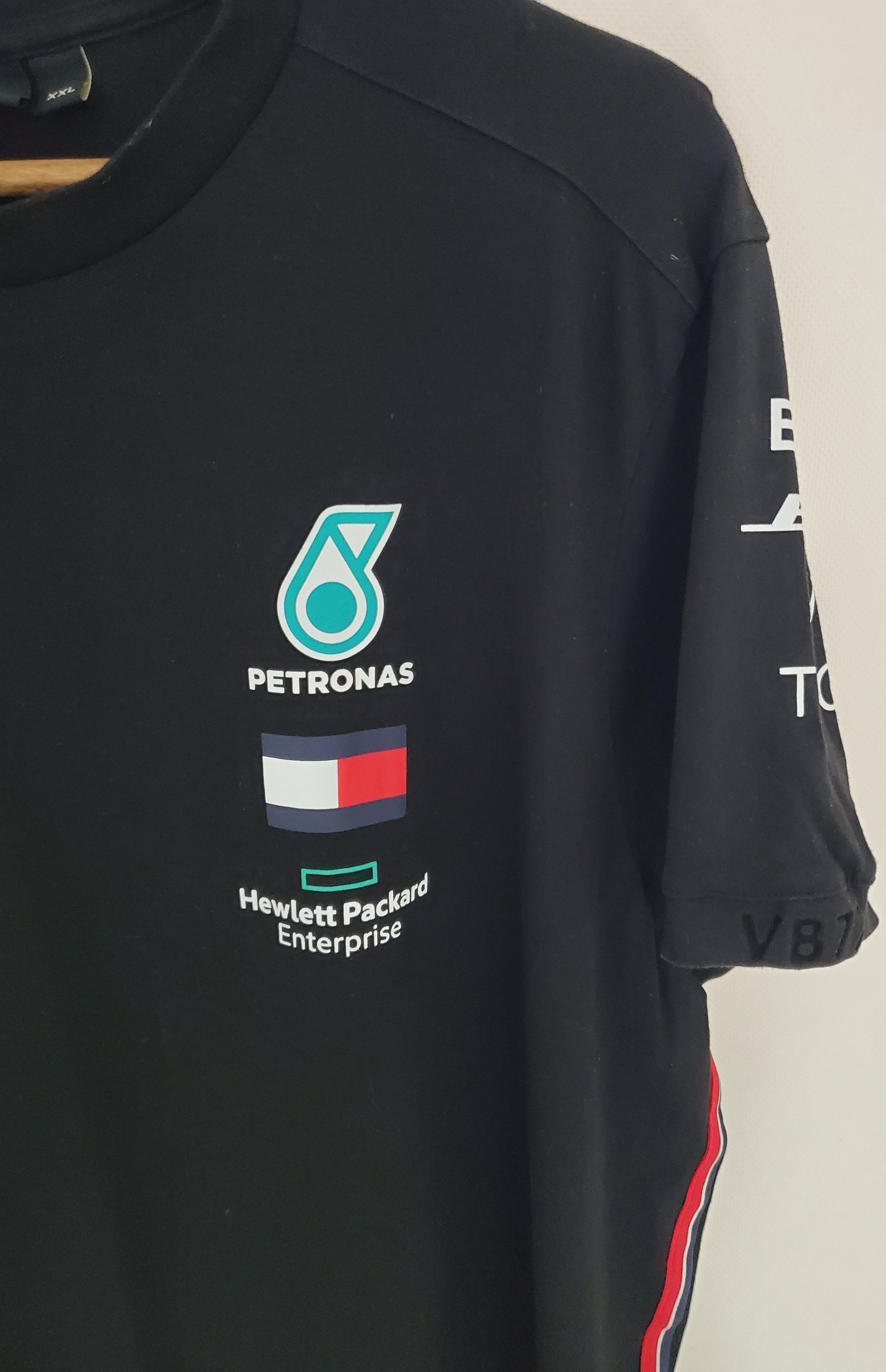 Fox Racing Mercedes AMG Petronas Shirt Men / F1 Stretch HamiltonTee Xxl Size US XXL / EU 58 / 5 - 2 Thumbnail
