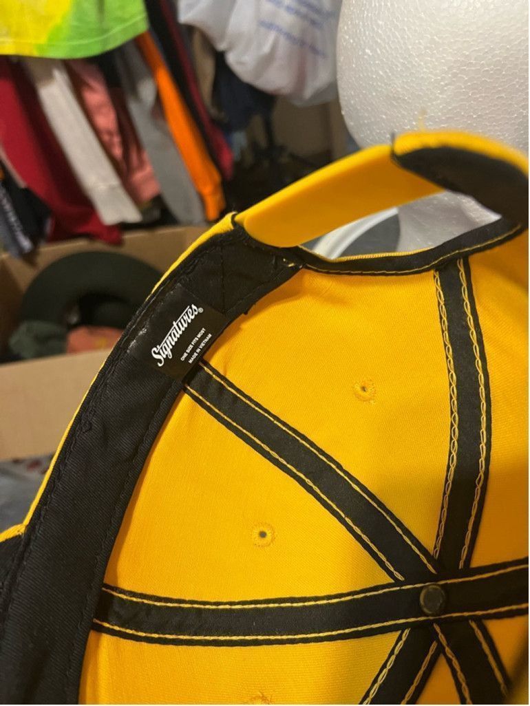 Signatures Unisex Signatures Baseball Cap One Size Yellow Size ONE SIZE - 6 Thumbnail