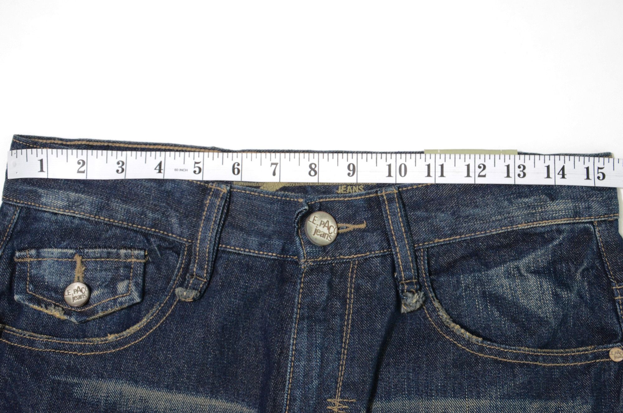 Other Le Paco Jeans Youth Fit Straight Leg Y2K New York Streetwear Size US 28 / EU 44 - 12 Thumbnail