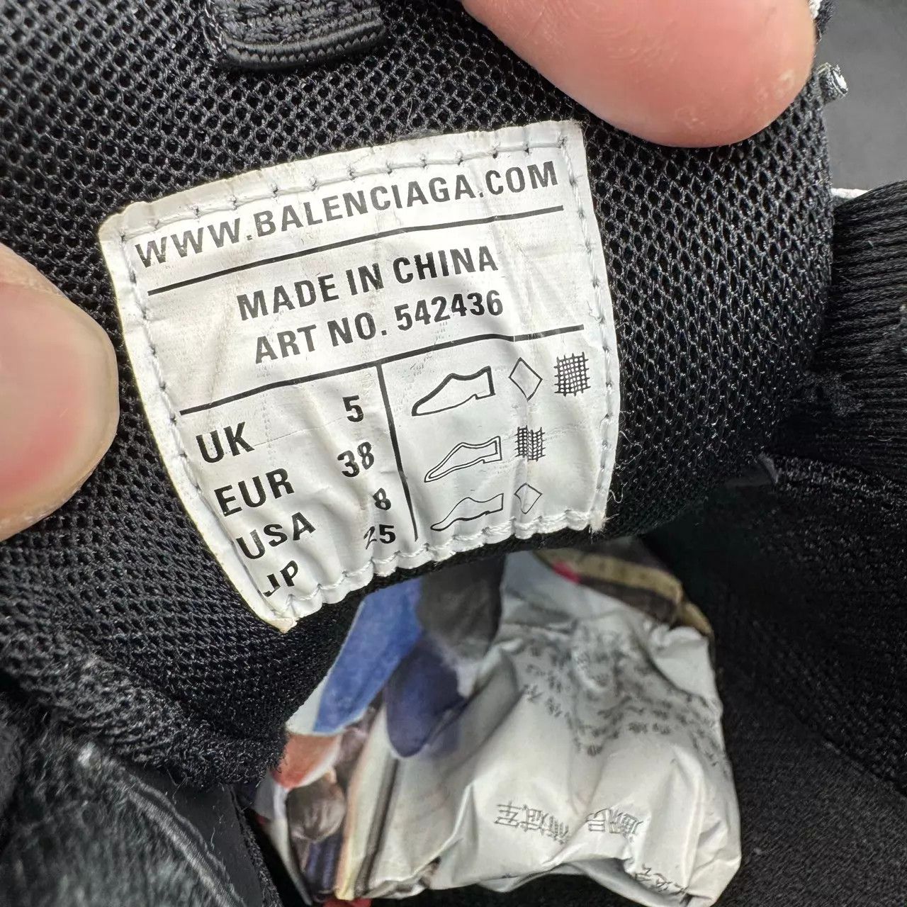 Balenciaga Balenciaga Track Black 38 Worn 2-3x Near New Size US 8 / IT 38 - 8 Thumbnail