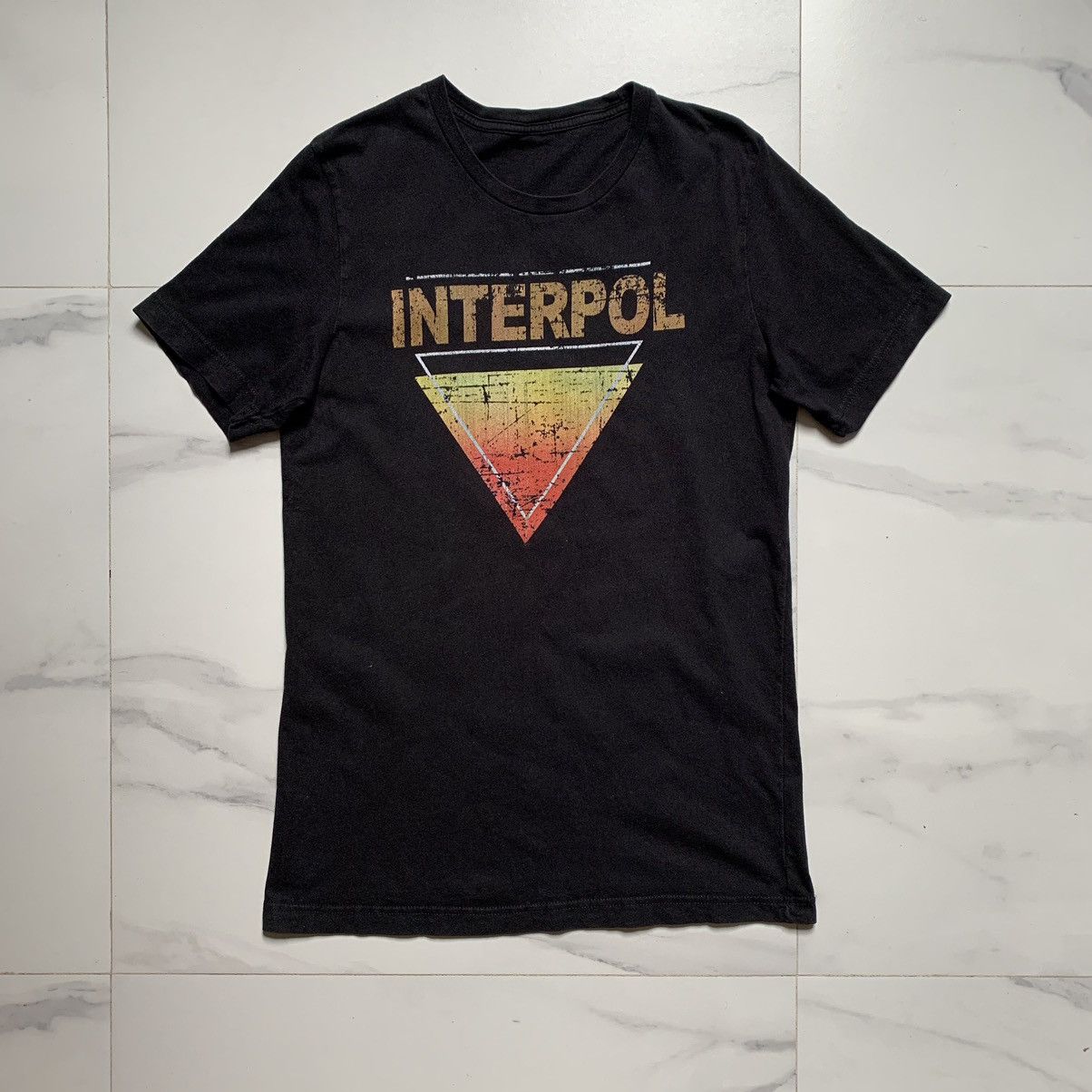 Band Tees × Triangl Interpol Reverse Triangle Logo T-Shirt Size US S / EU 44-46 / 1 - 2 Thumbnail