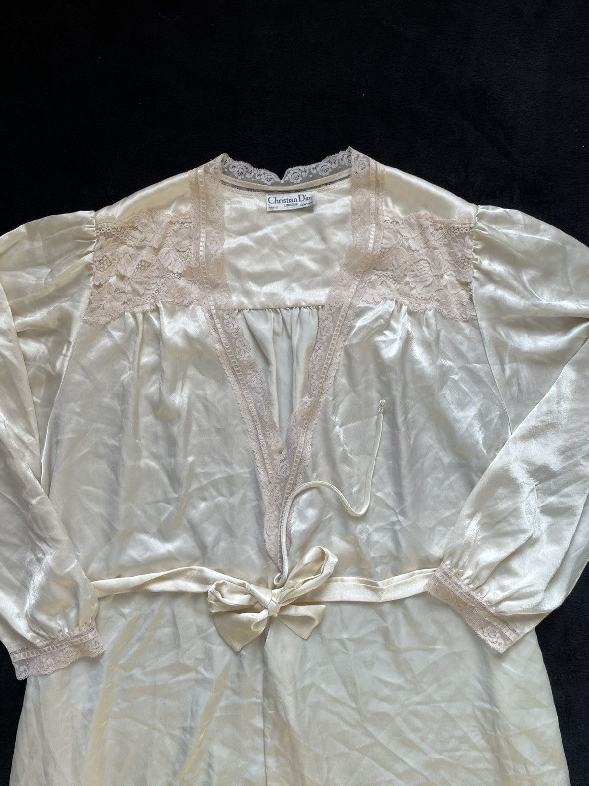 Dior Christian Dior Archive Vintage 70s Robe Dress Woman‘s Size M Size M / US 6-8 / IT 42-44 - 3 Thumbnail