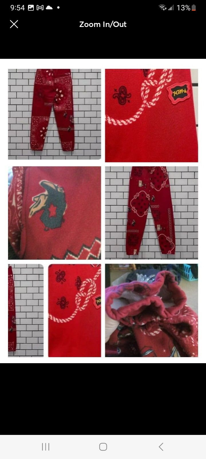 Billionaire Boys Club × Icecream BBC icecream red sweat pants in good condition Size US 38 / EU 54 - 1 Preview