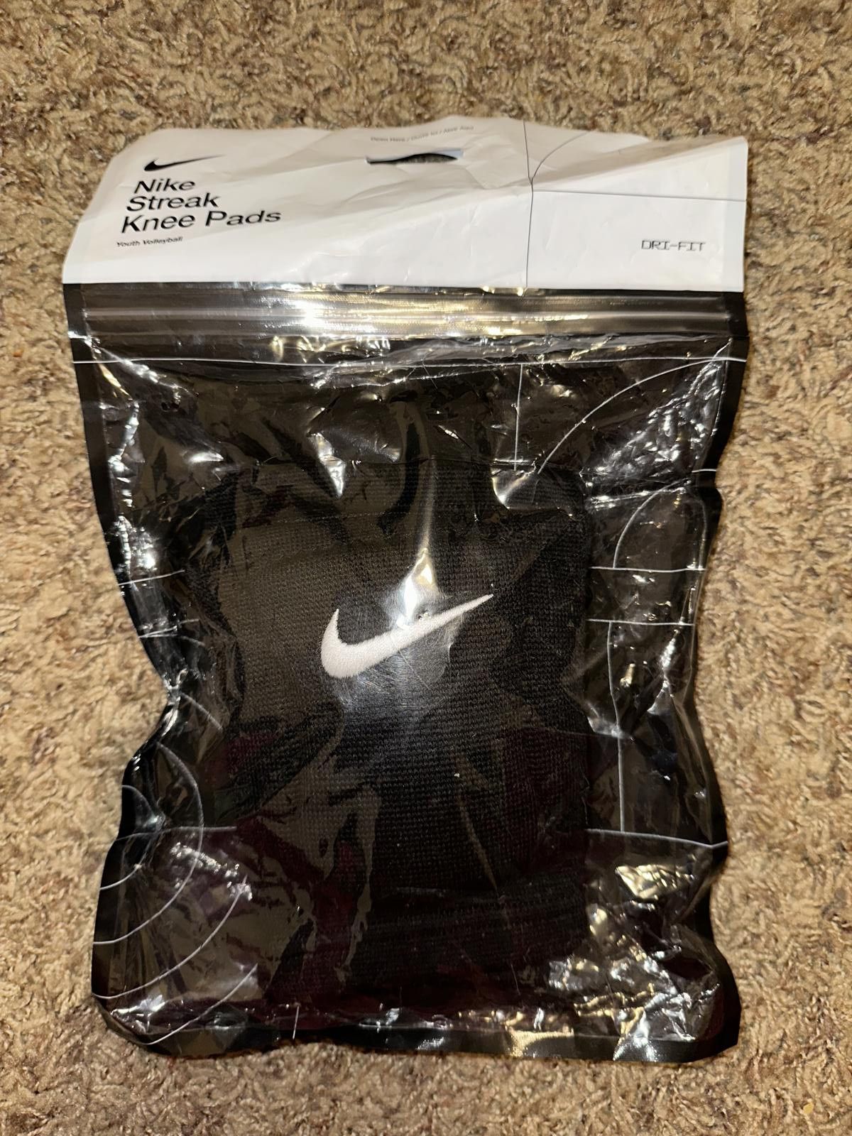 Nike Nike Youth Streak Volleyball Black Knee Pads Grailed