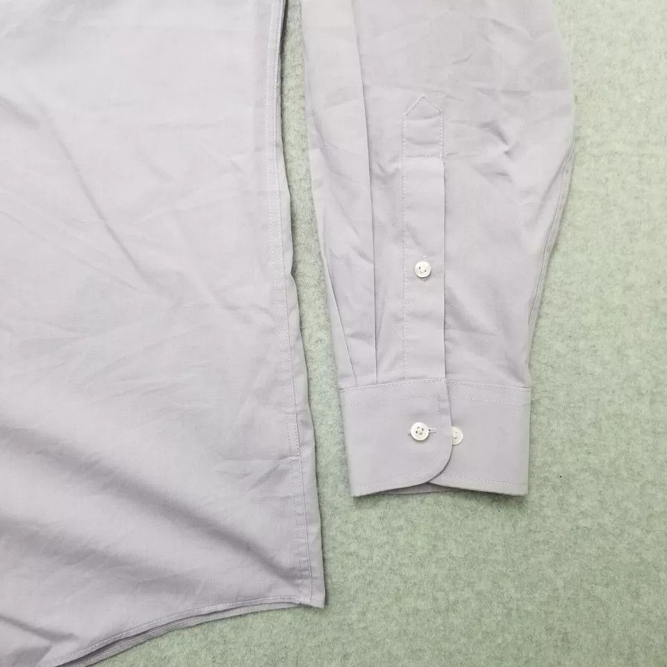 Croft & Barrow Croft & Barrow Shirt Mens 17.5 Purple Button Up Long Sleeve Size US L / EU 52-54 / 3 - 3 Thumbnail