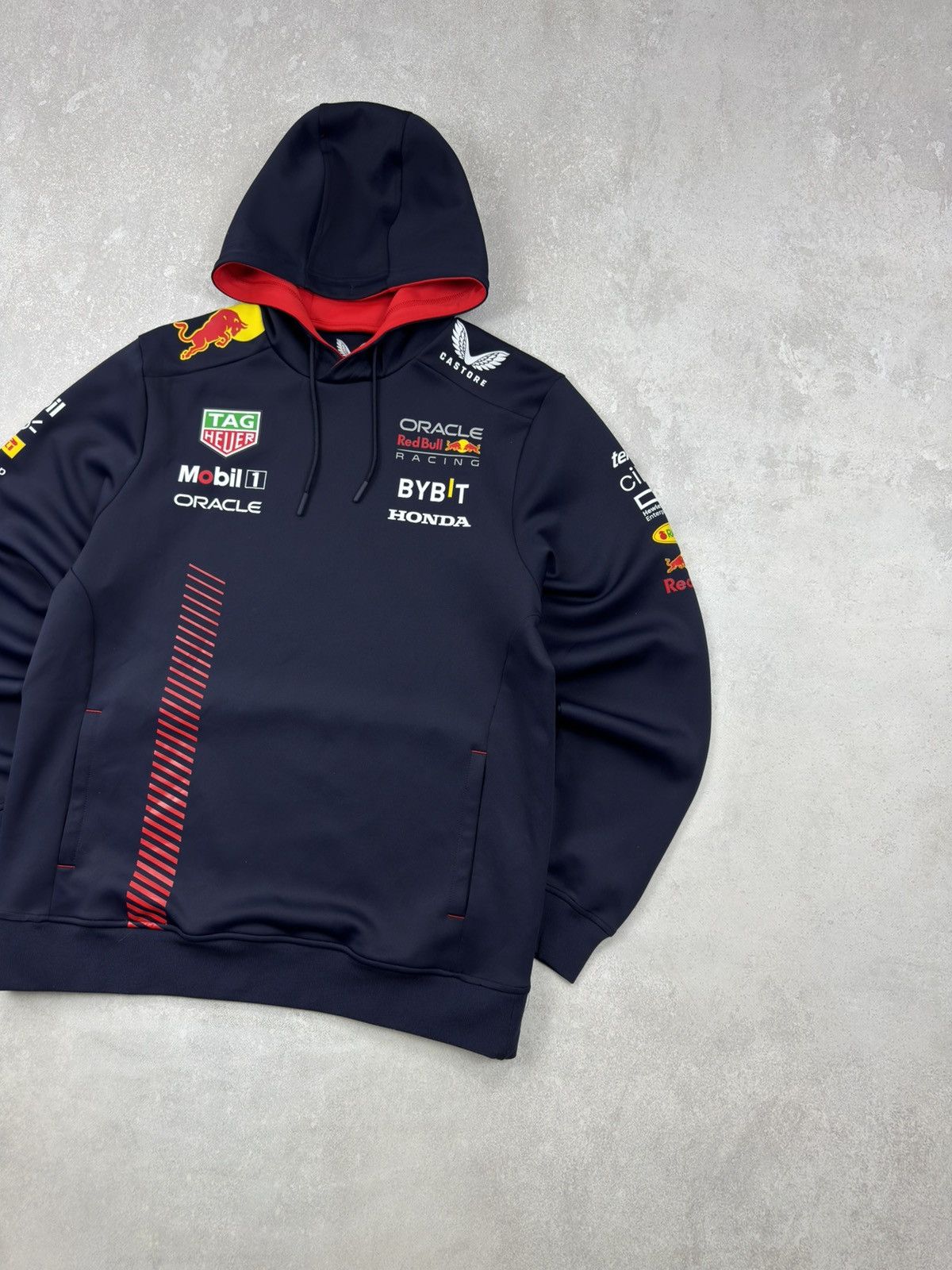 Red Bull Red Bull Racing F1 Team 2023 Blue Pepe Jeans Hoodie Pullover Size US L / EU 52-54 / 3 - 5 Thumbnail