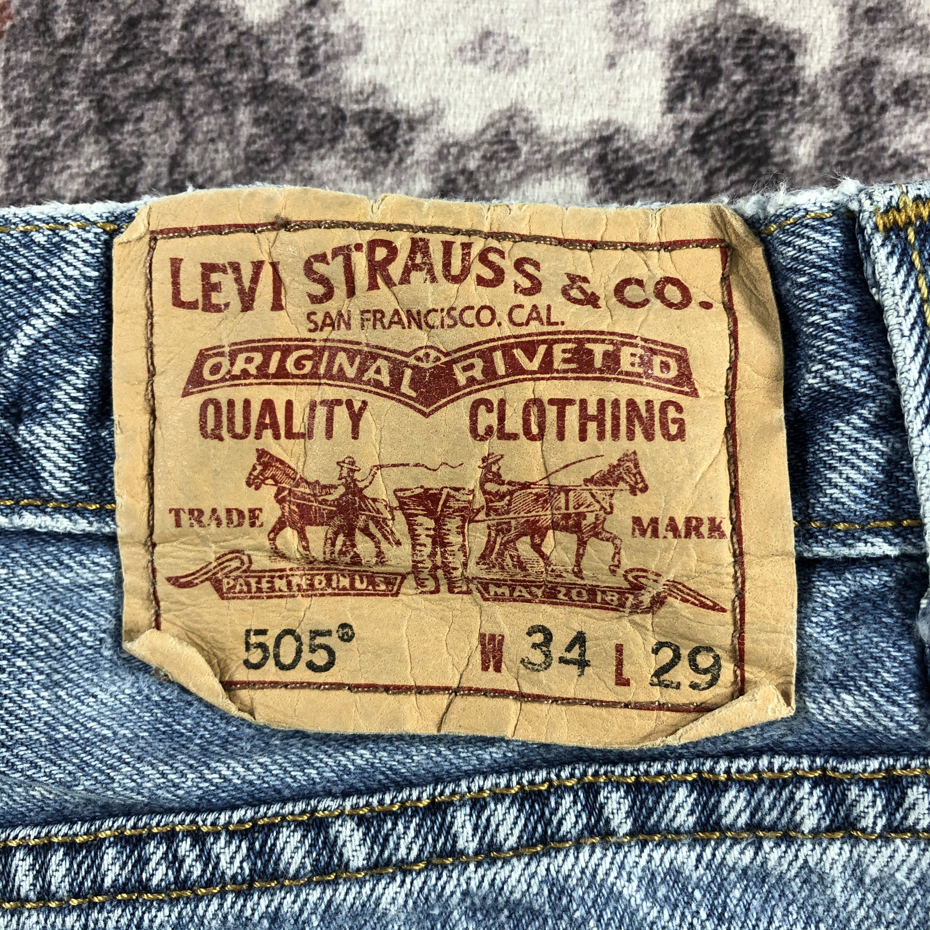 Levi's × Vintage Vintage Levis 505 Jeans-JM3010 Size US 34 / EU 50 - 7 Thumbnail