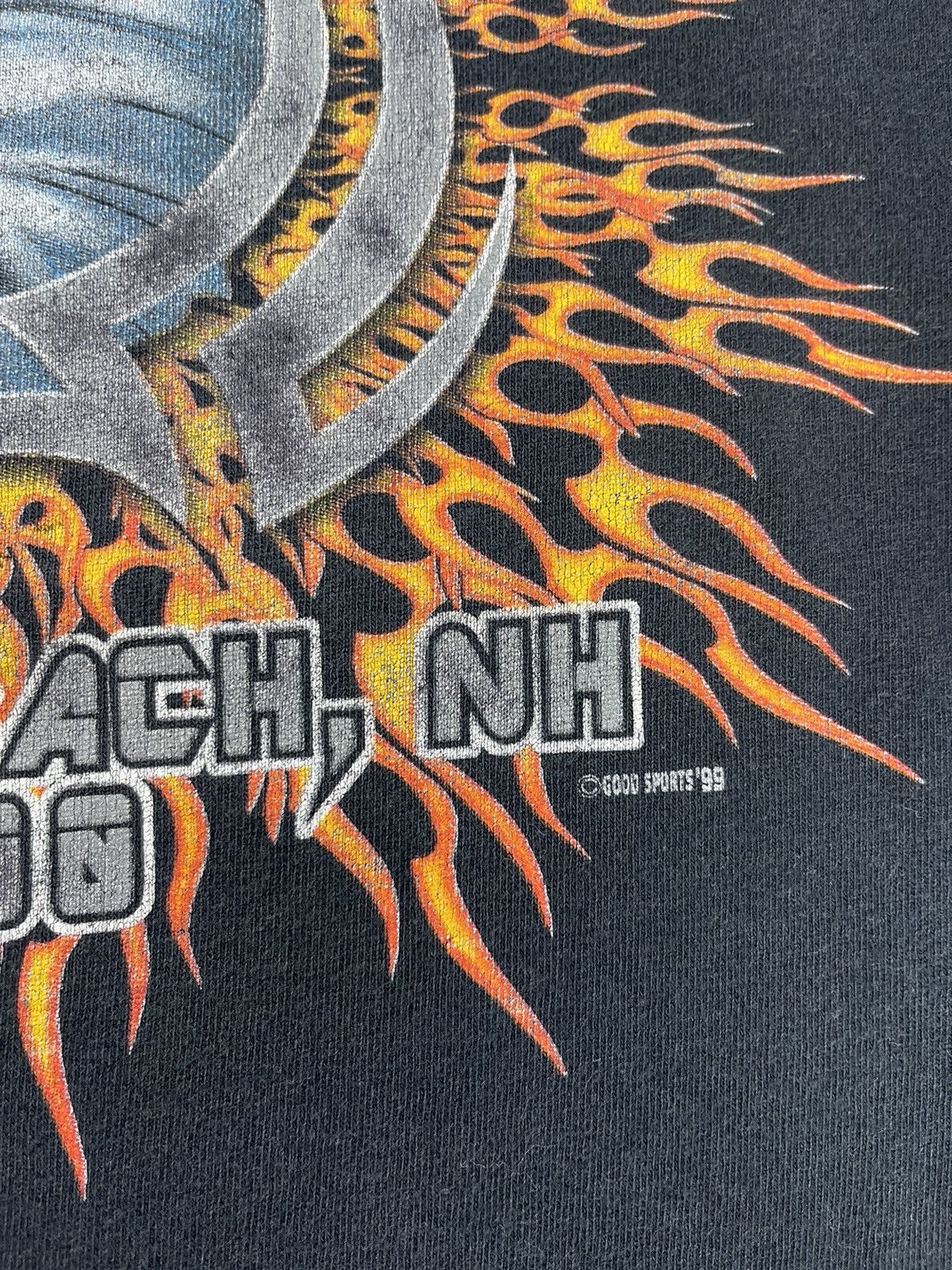 Harley Davidson × Vintage Vintage Laconia 2000 Weirs Beach T-shirt Size US XL / EU 56 / 4 - 6 Thumbnail