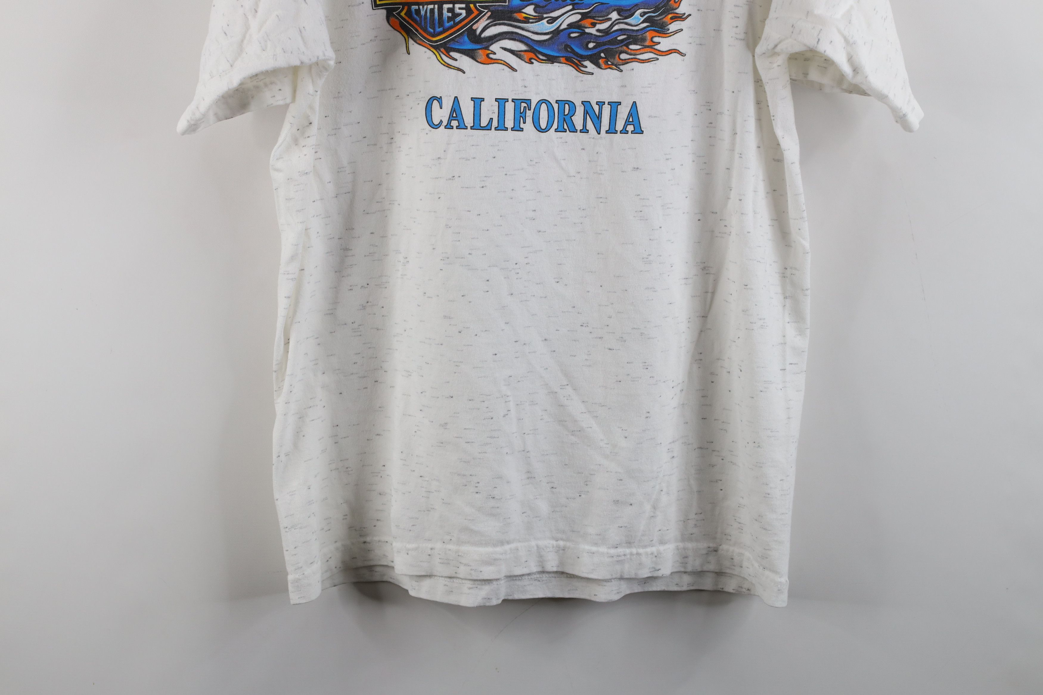 Harley Davidson × Vintage Vintage Y2K 2000 Harley Davidson California Flames T-Shirt Size US L / EU 52-54 / 3 - 12 Thumbnail