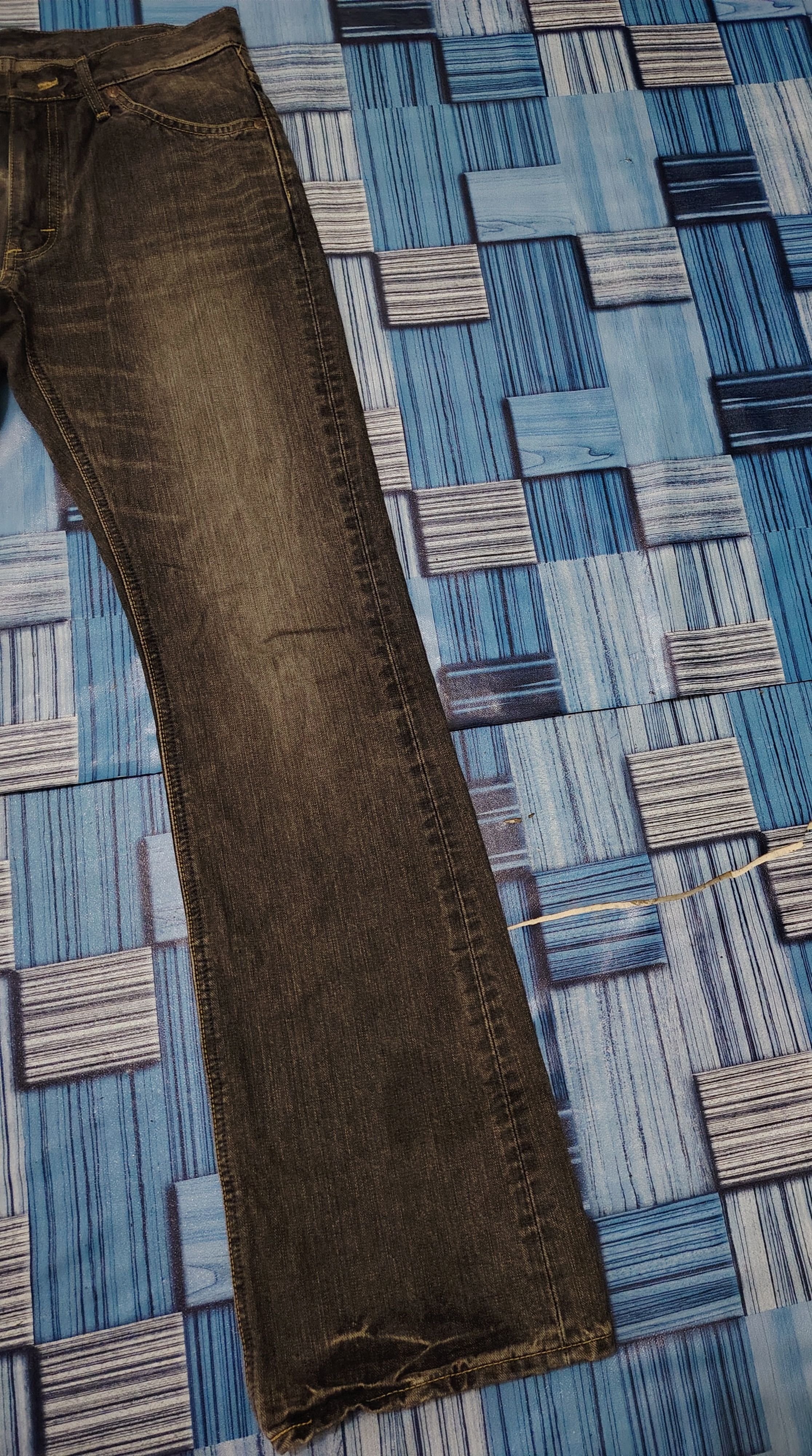 Lee × Number (N)ine Japanese Lee Flared Jeans Distressed Denim Size US 30 / EU 46 - 4 Thumbnail
