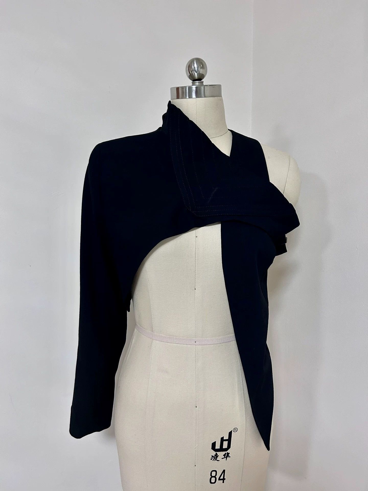 Ann Demeulemeester Ann Demeulemeester Asym Deconstructed Jacket NWT 38 Size S / US 4 / IT 40 - 2 Thumbnail