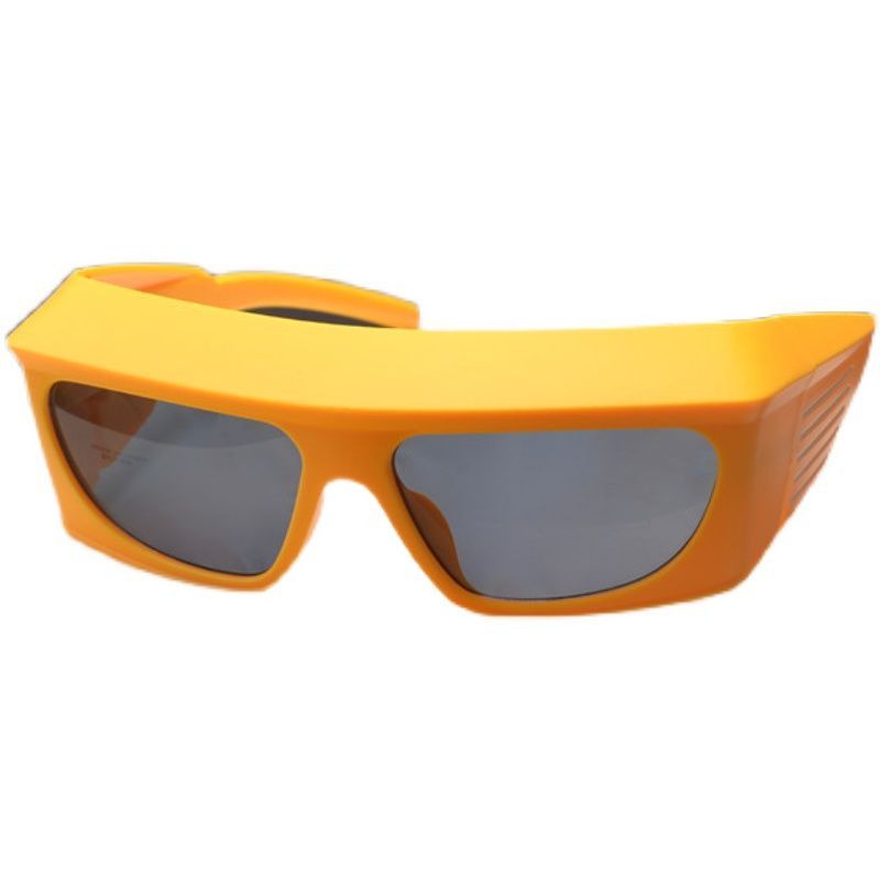 Electric Visual Hip-hop Street ins style custom avant-garde sunglasses Size ONE SIZE - 5 Thumbnail