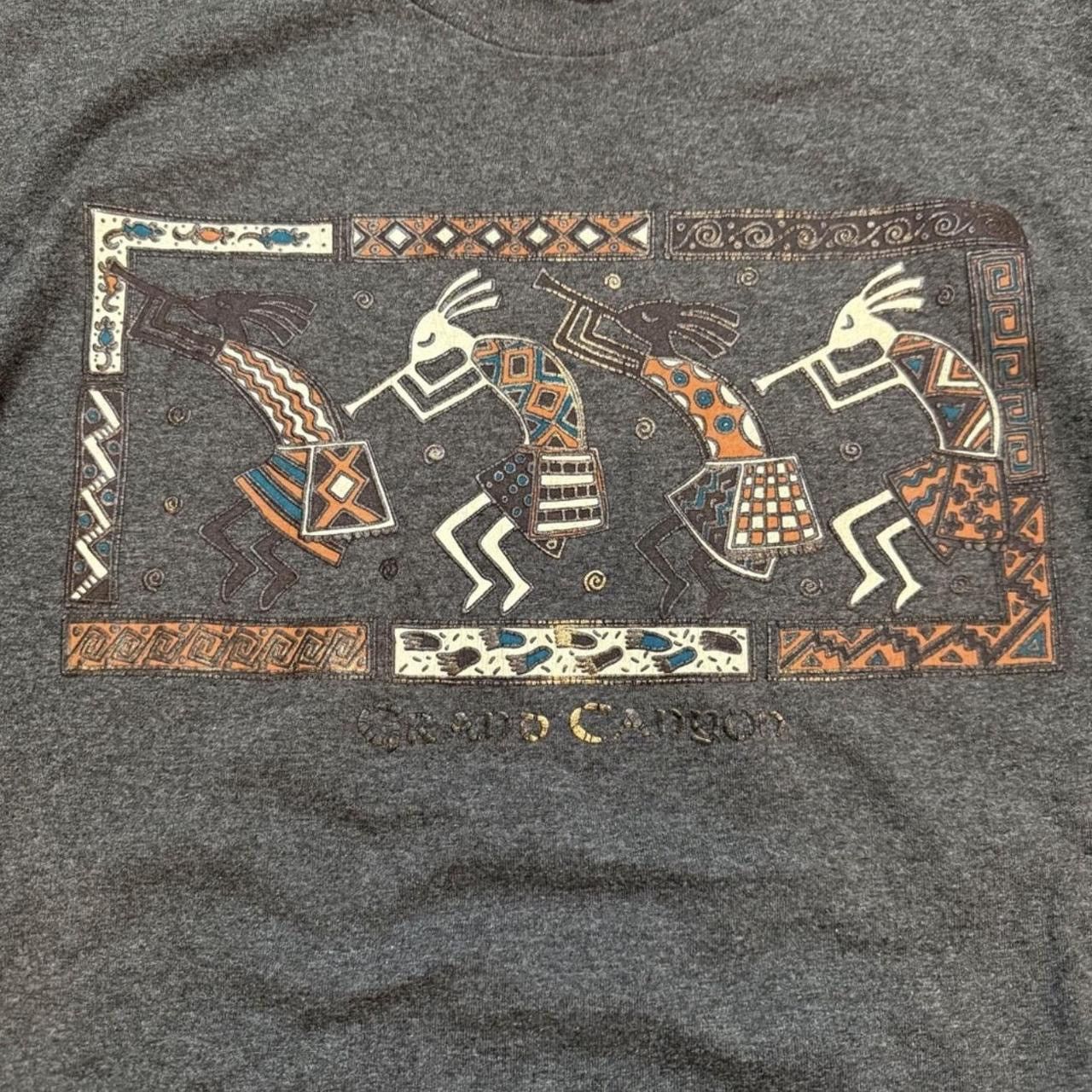 Other Vintage Grand Canyon Aztec Flutes Tee Size US XL / EU 56 / 4 - 2 Thumbnail